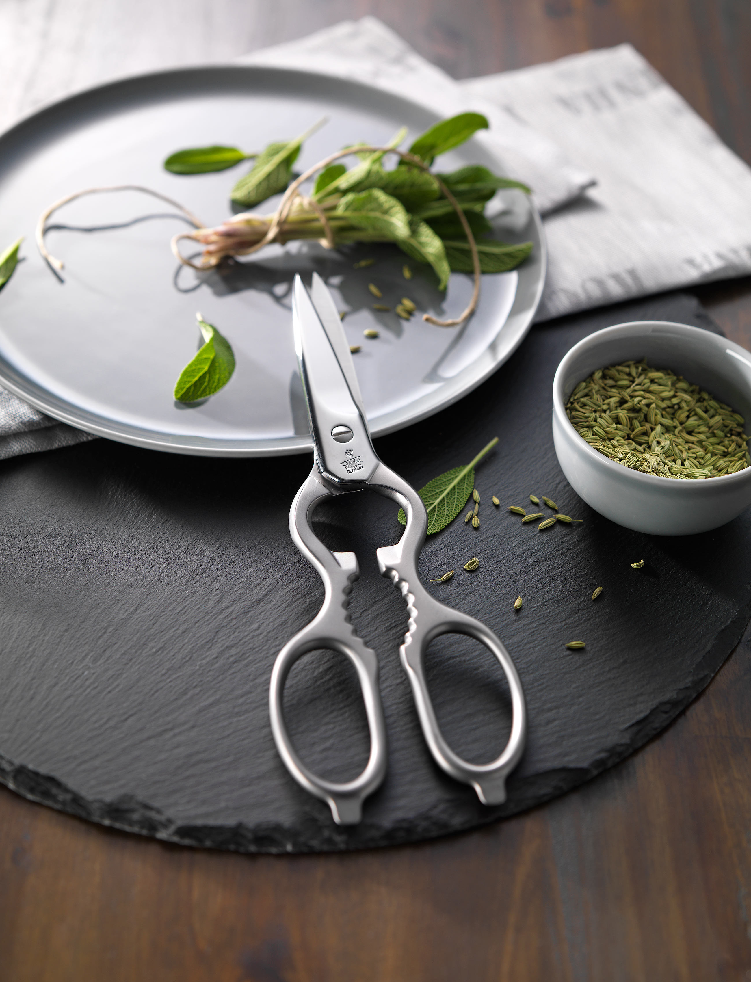 Zwilling Universalsaks, One Size, Kitchen Tools, Silber - Scissors, Homeware