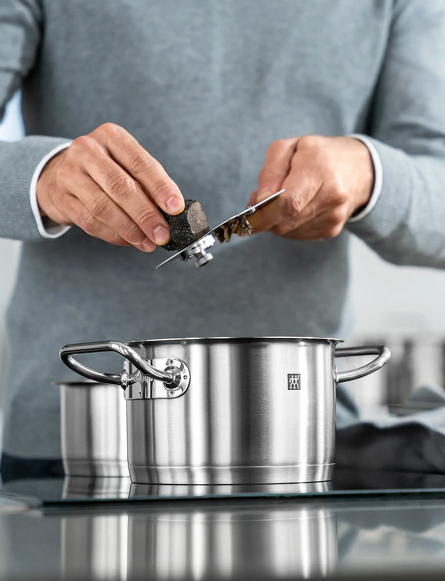 Zwilling - Grytset Pro 5-delar & 4 glaslock - silver - 0