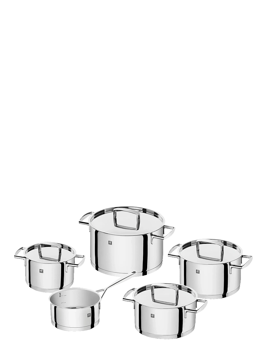 Zwilling - Pot set, Passion, 5-pieces - stieltopf-sets - silver - 1