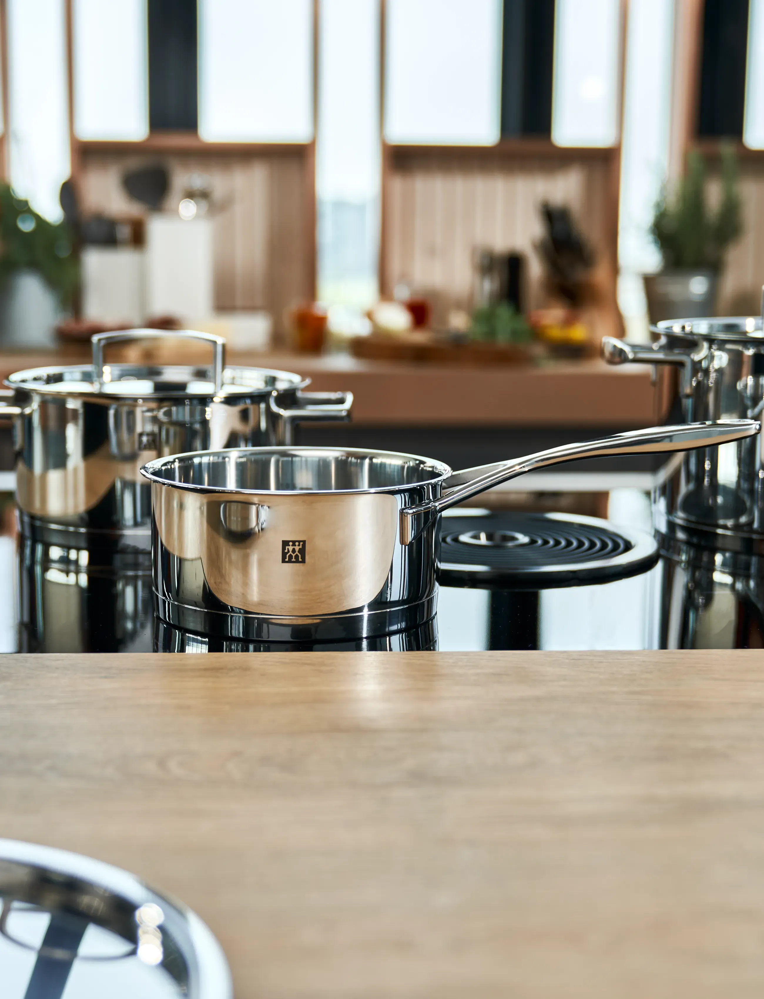 Zwilling - Pot set, Passion, 5-pieces - grydesæt & kasserollesæt - silver - 0