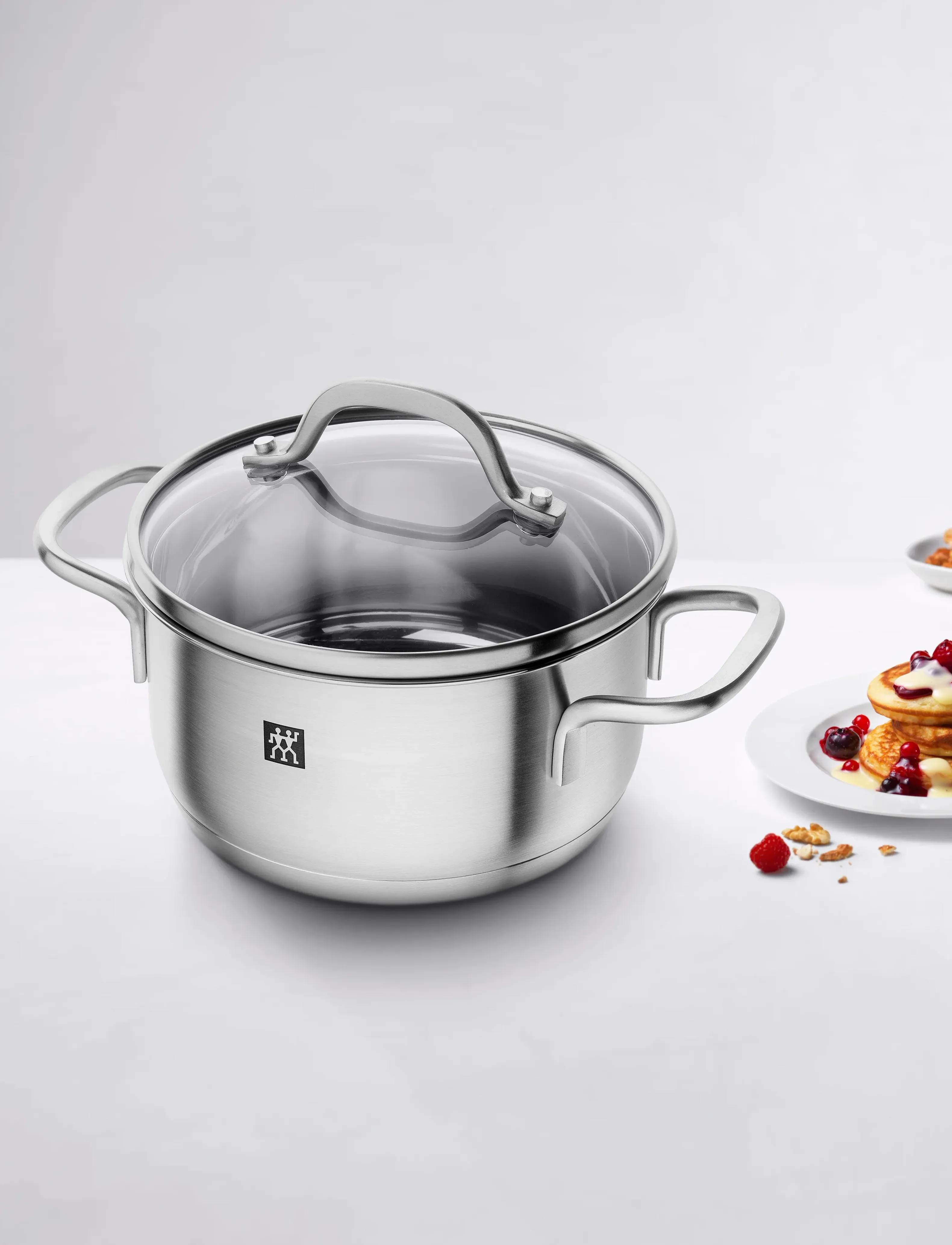 Zwilling Gryde Med Glaslåg, 1 L, Silver, Gryder & Pander > Kasseroller, Unisex