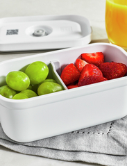 Zwilling - Fresh & Save, Vakuum lunchbox S Vi-Gr rekt plast - lägsta priserna - white-grey - 3
