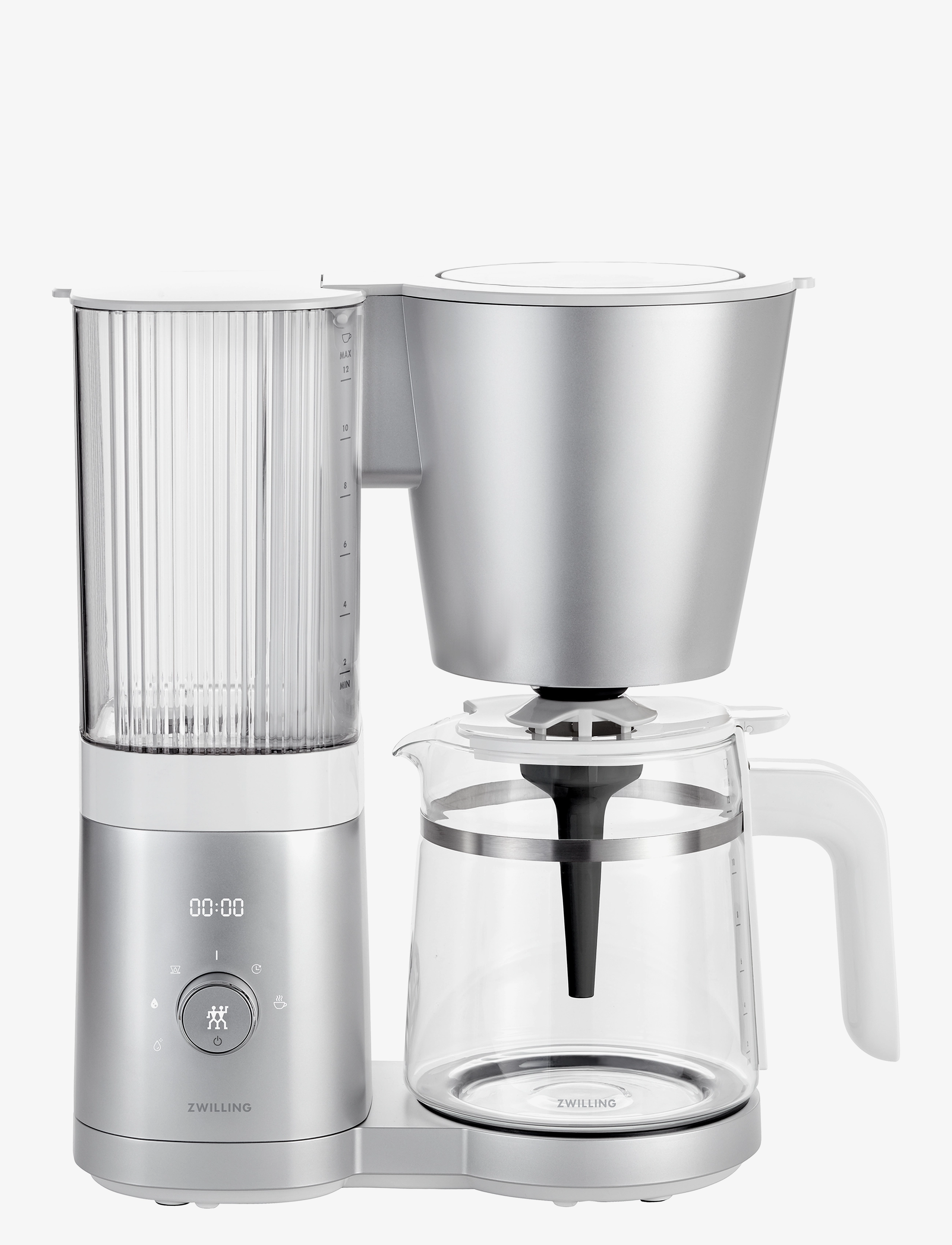 Enfinigy, Drip coffee maker 1.5 l - SILVER-WHITE