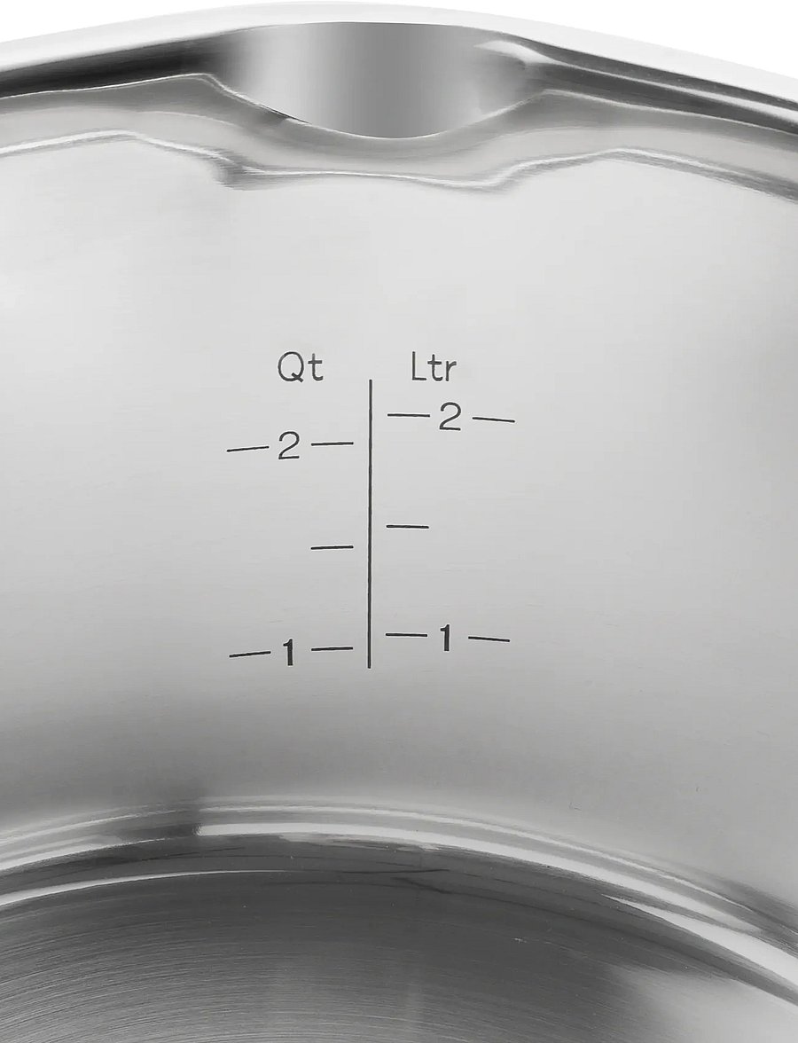 Zwilling - Grytset Simplify 4-delar & 4 glaslock - katlu komplekti - silver - 5