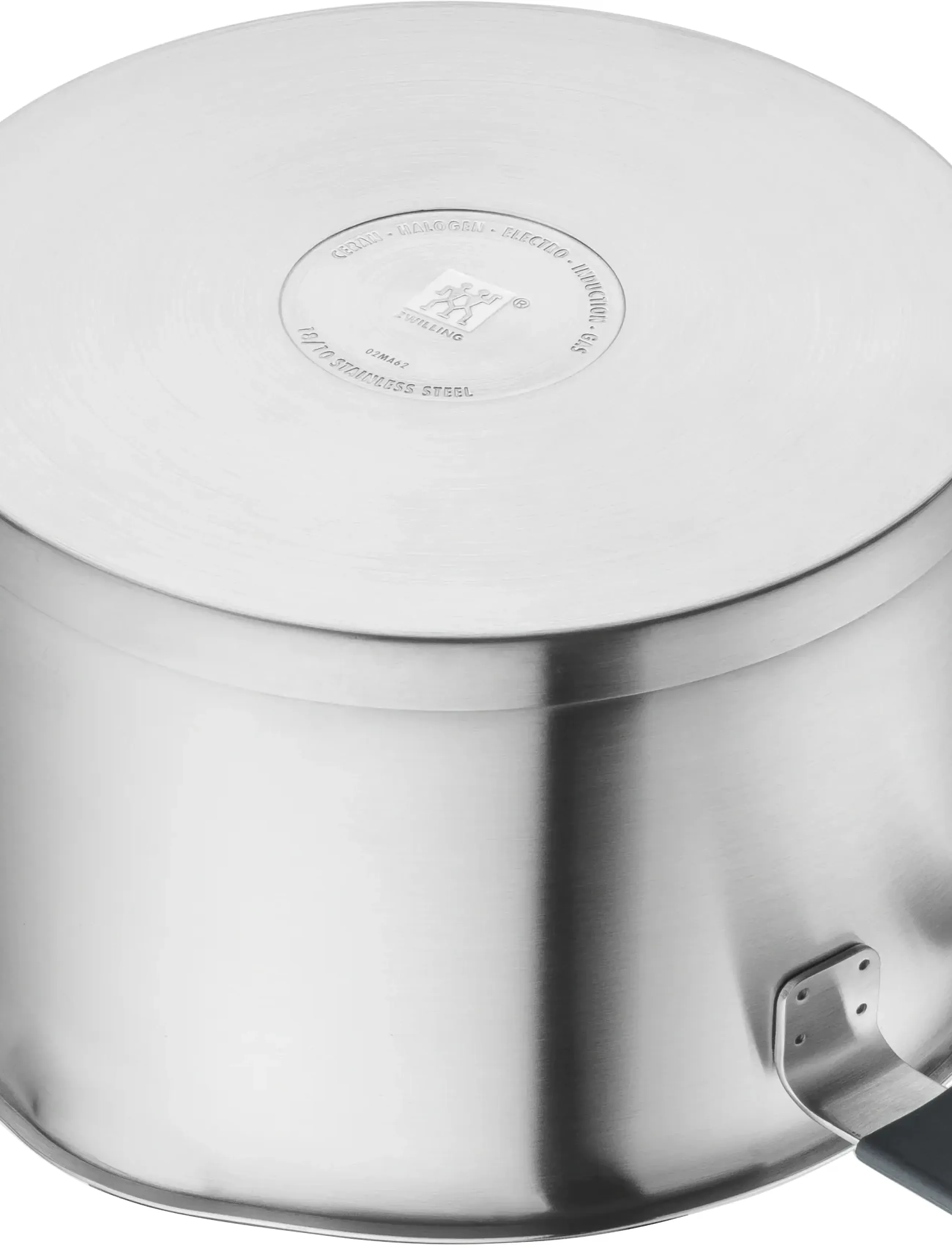 Zwilling Grytset Simplify 4-delar & 4 glaslock - Pots & Sauce Pans - SILVER / grey