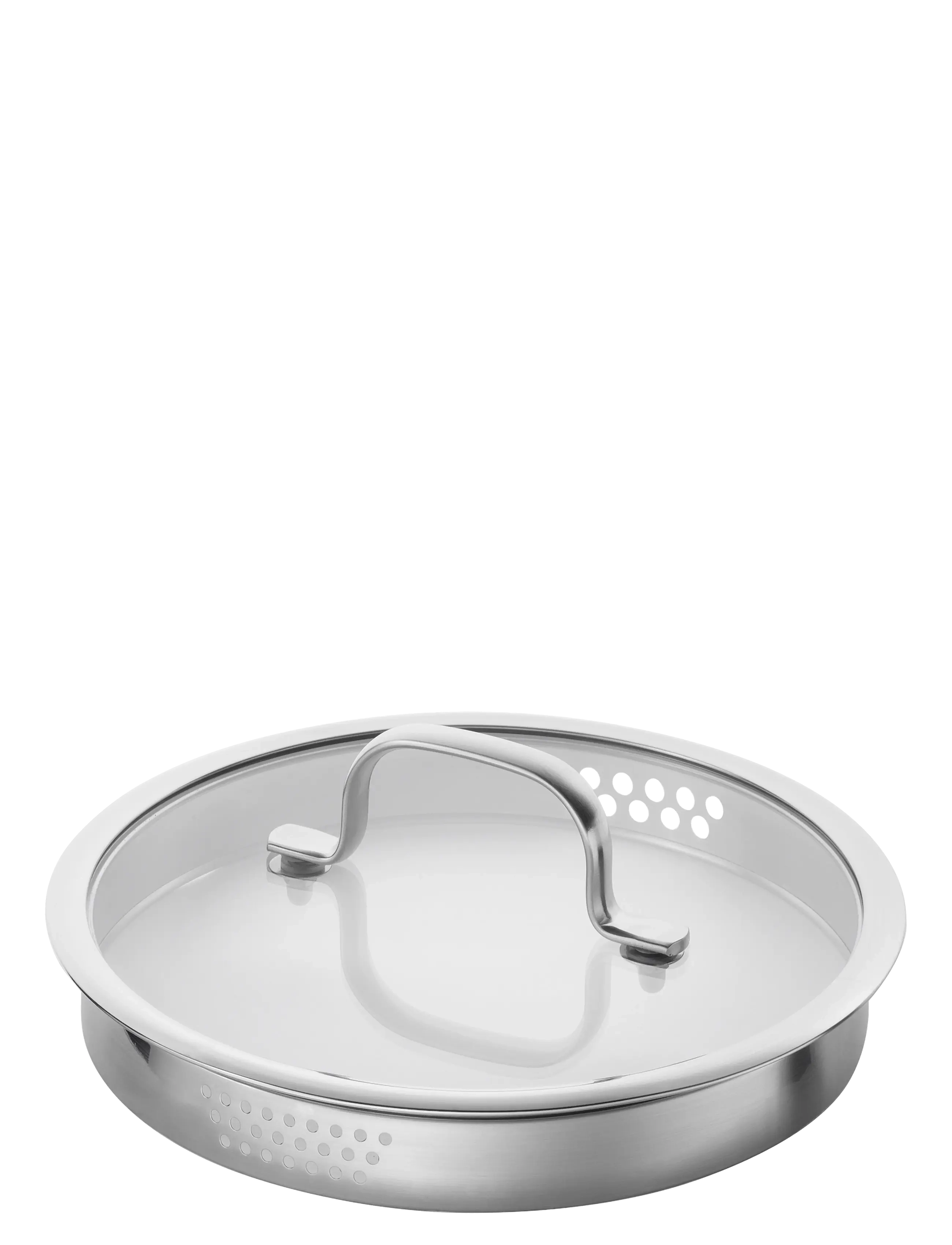 Zwilling - Grytset TrueFlow 3-delar & 2 glaslock. - grydesæt & kasserollesæt - silver - 3