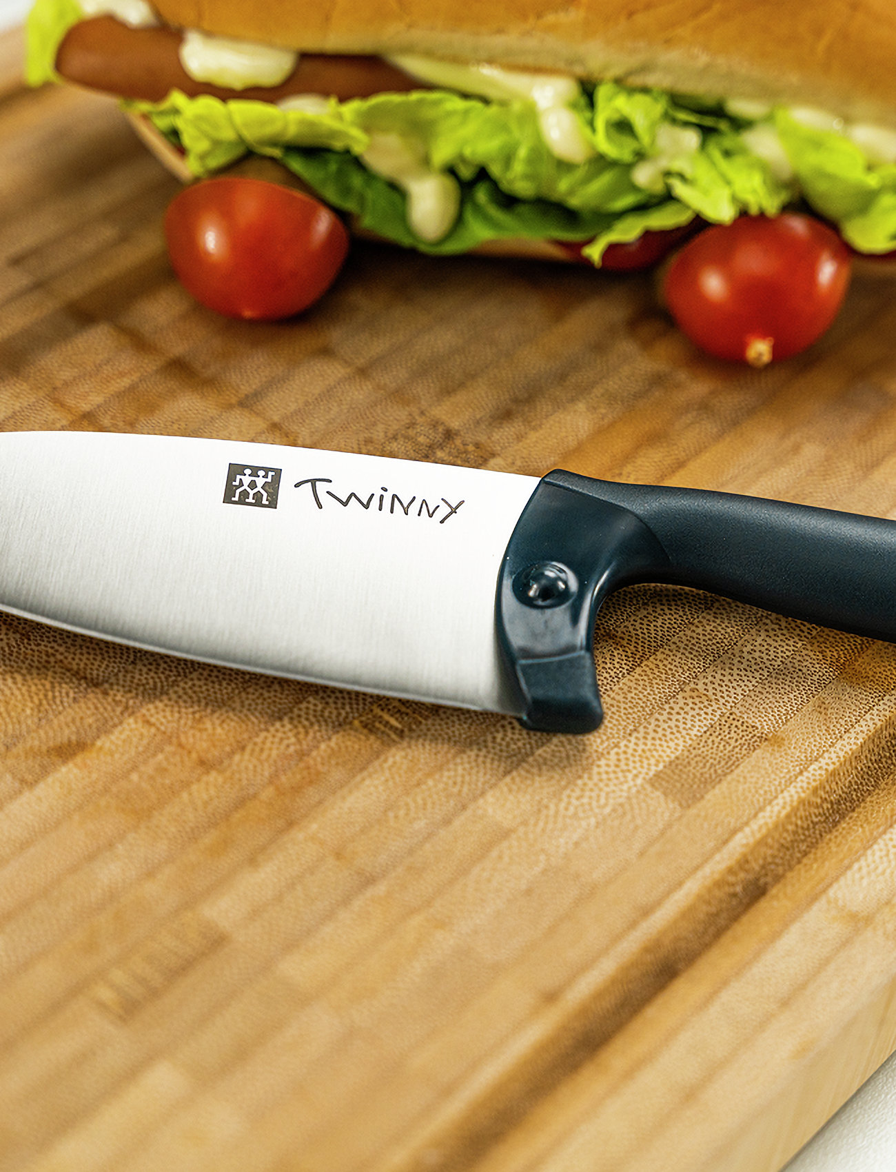 Zwilling - Twinny, Chef's knife 10 cm, blue - najniższe ceny - blue - 1