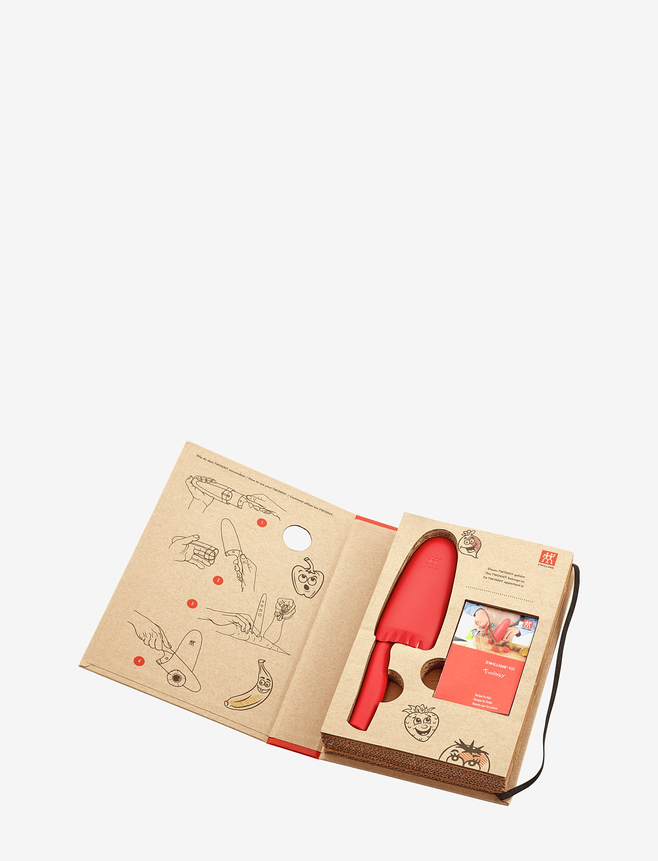 Zwilling - Twinny, Chef's knife 10 cm, red - shop by price - red - 2