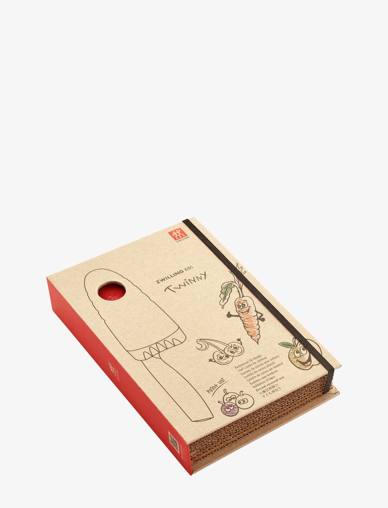 Zwilling - Kokkekniv 10 cm Red - kokkeknive - red - 3