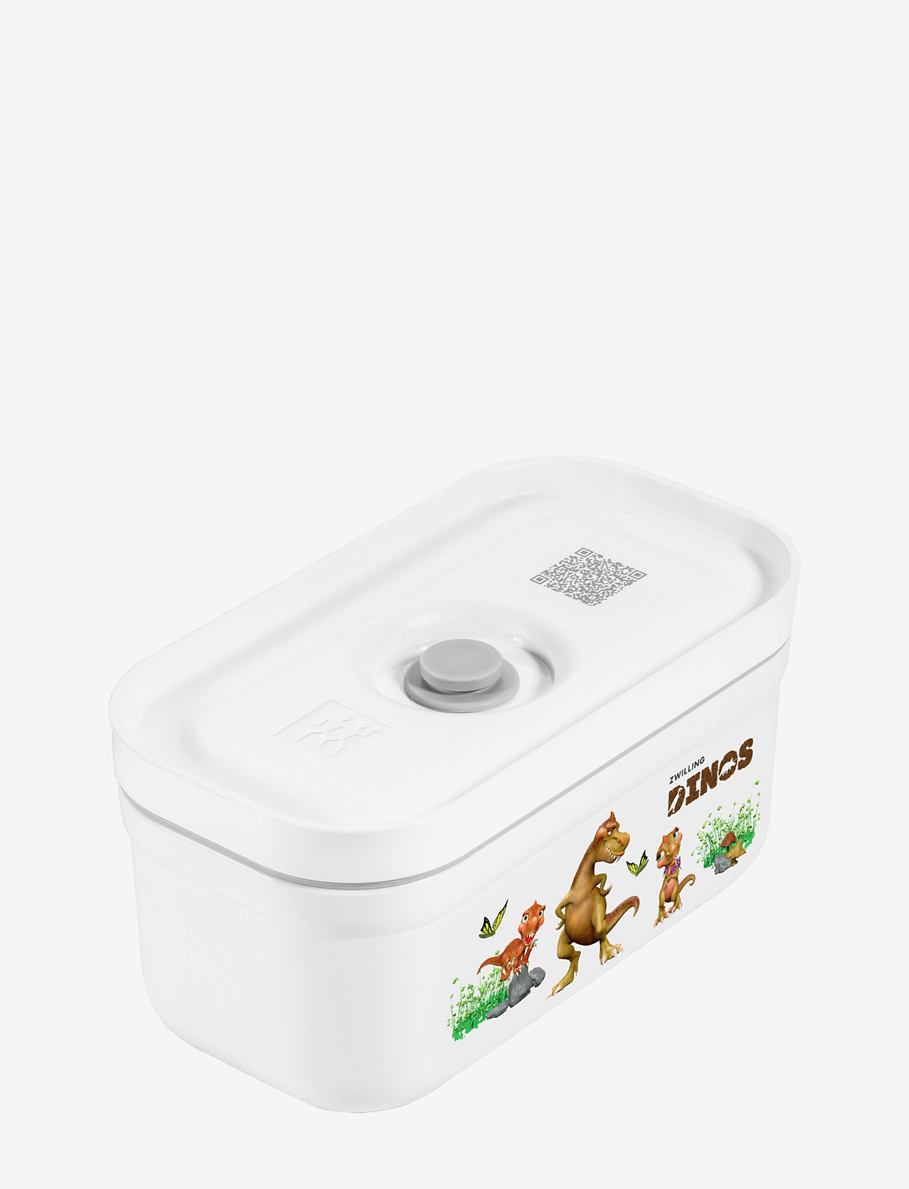 Zwilling - Fresh & Save, Vacuum lunch box S, plastic - najniższe ceny - white-grey - 0