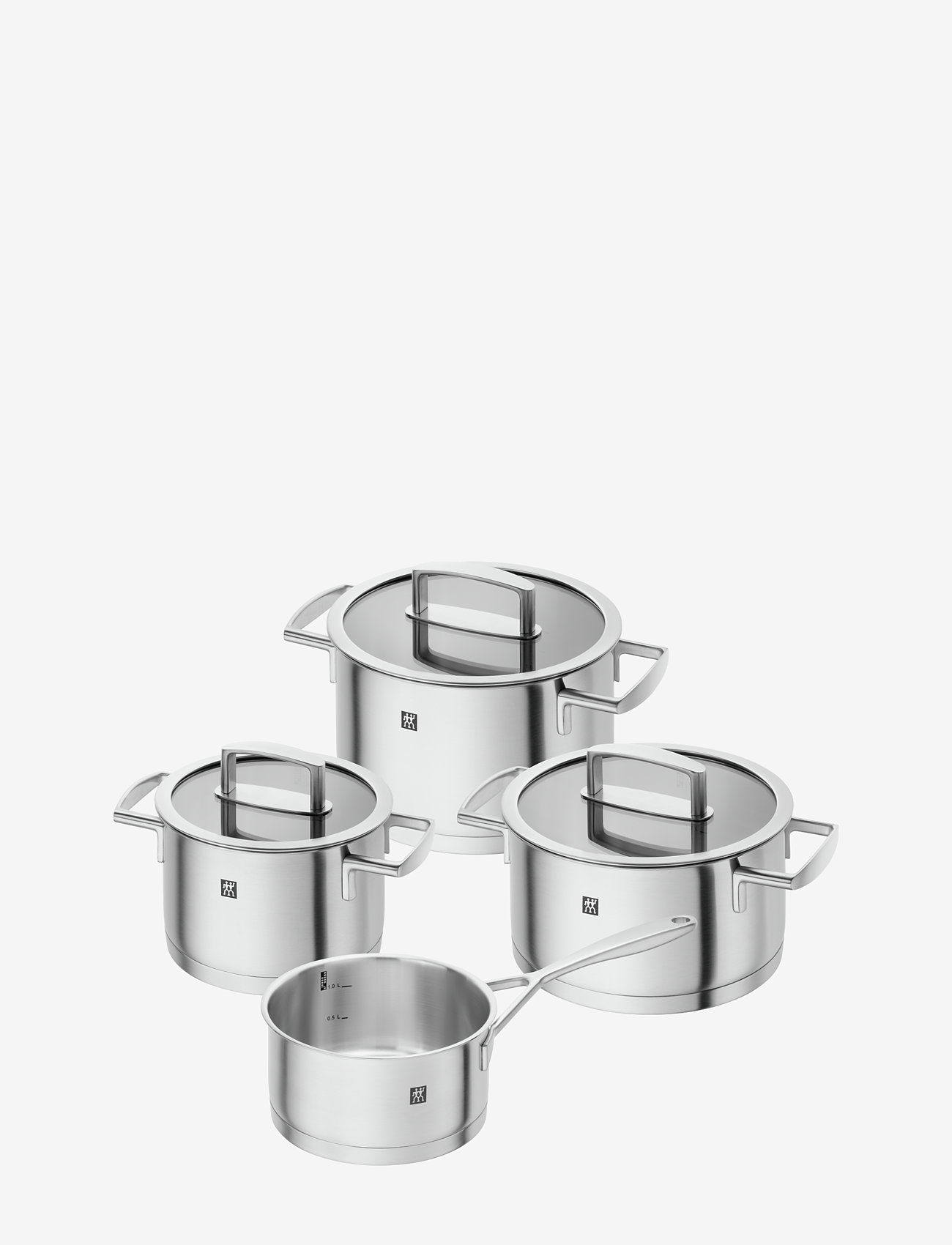 Zwilling - Vitality, Pot set 4-p - steelpan setten - silver - 0
