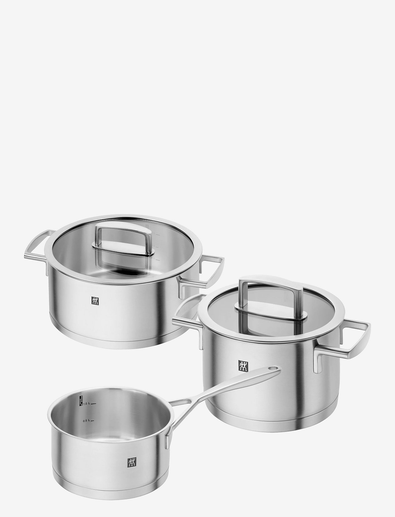 Zwilling - Vitality, Grydesæt 3-del Rustfrit stål - silver - 0