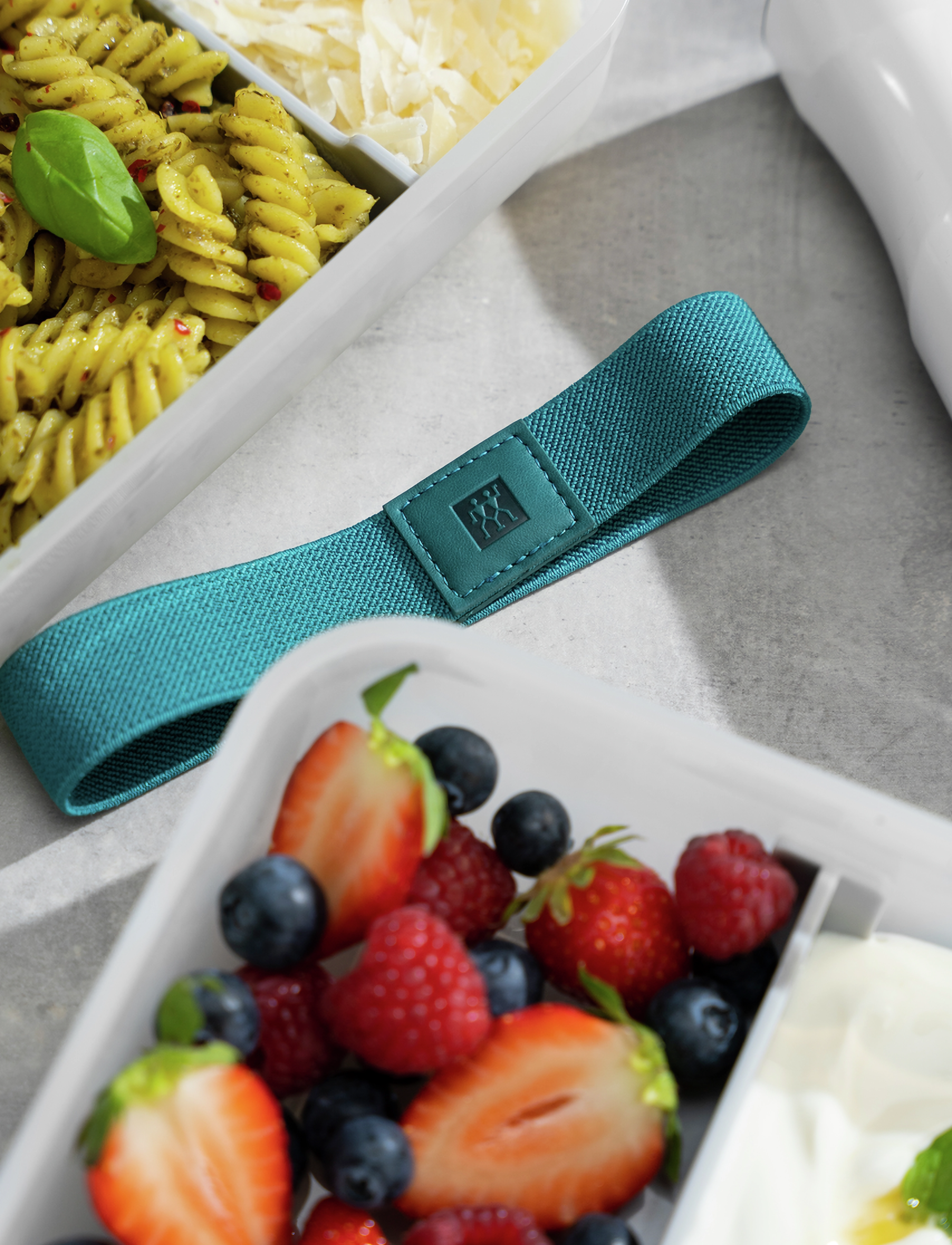 Zwilling - Fresh & Save, Vacuum accessory set 3-p elastic bands - nestisbox og matarílát - mixed colours - 2