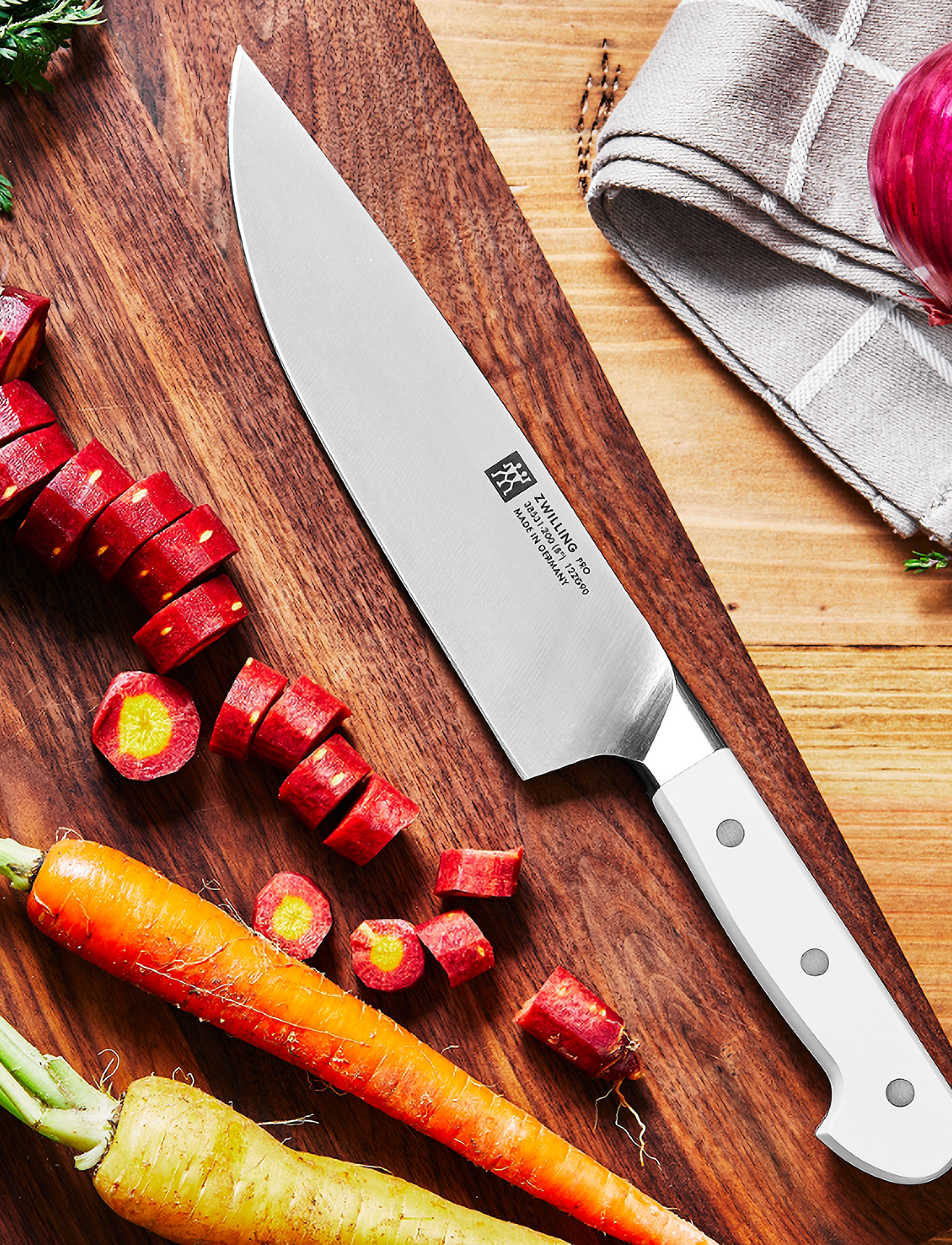 Zwilling Pro Le Blanc, Kokkekniv 20 cm, L:20 cm, White, Knive Og Tilbehør > Kokkeknive, Unisex