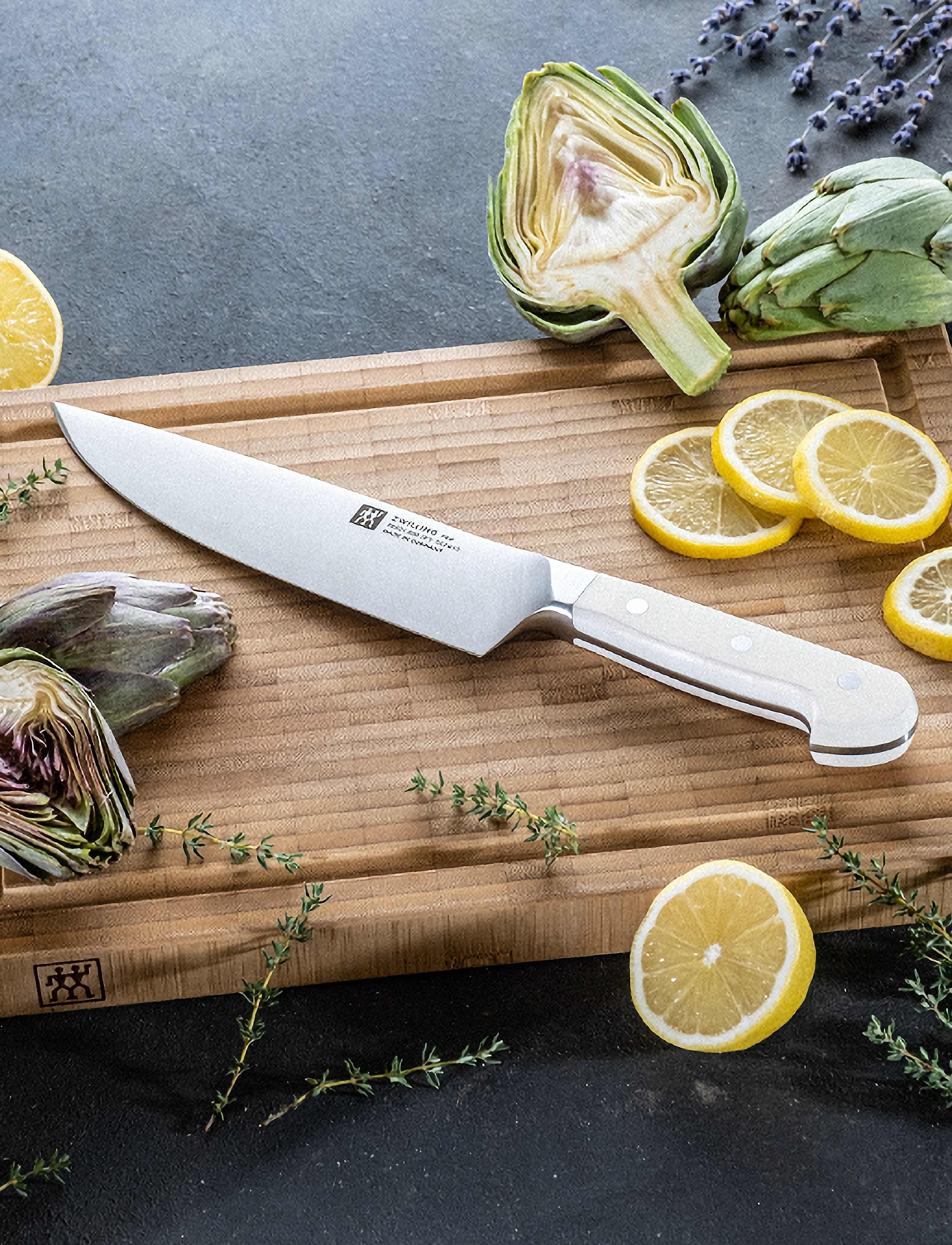 Zwilling - Pro le blanc, Chef's knife 20 cm - white - 4