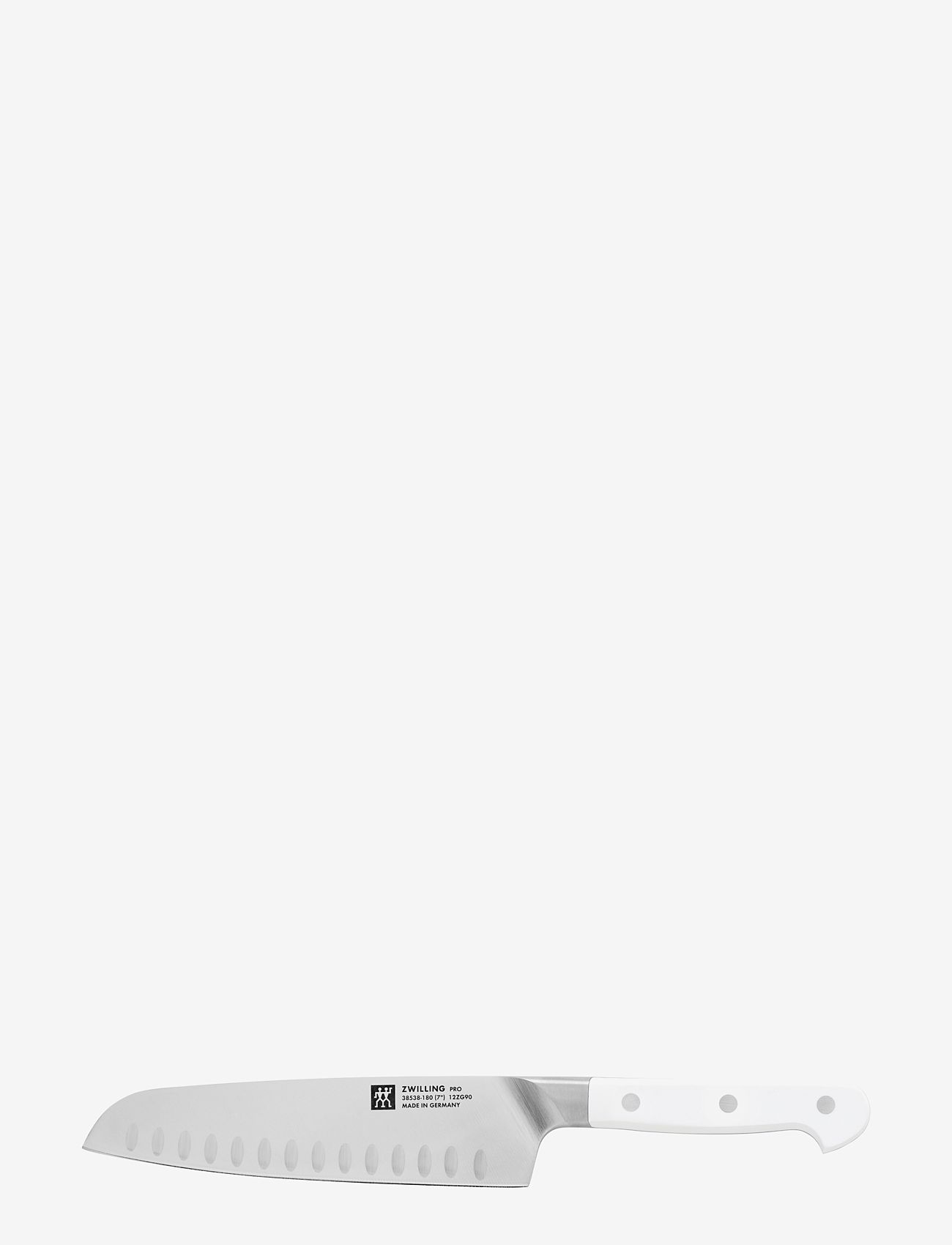 Zwilling - Pro le blanc, Santoku 18 cm - santoku noad - white - 1