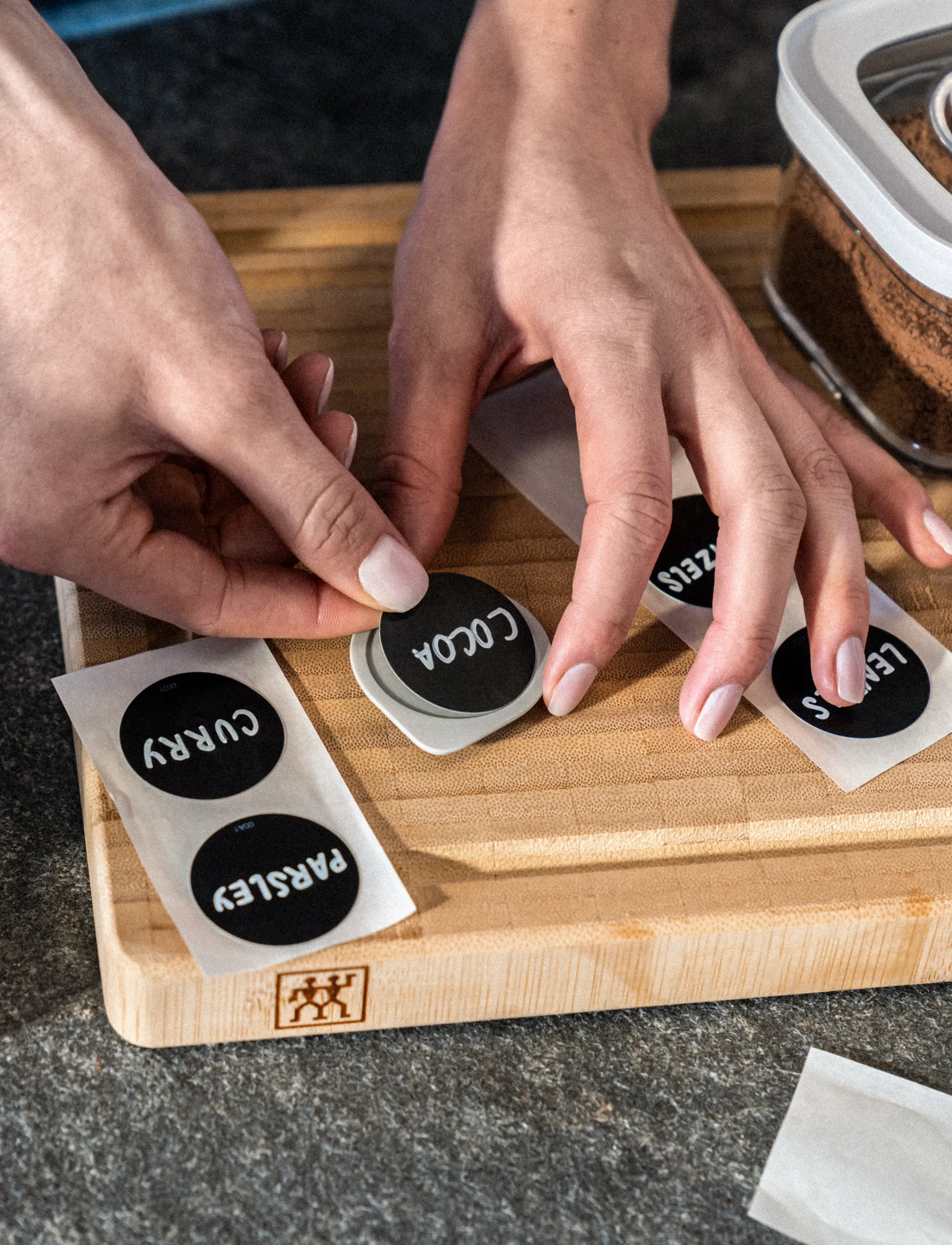 Zwilling Fresh & Save Cube Set Med Nfc-Etiketter Och Kritpenna, 11-Delar., One Size, Kitchen Tools, Schwarz - Other Homeware