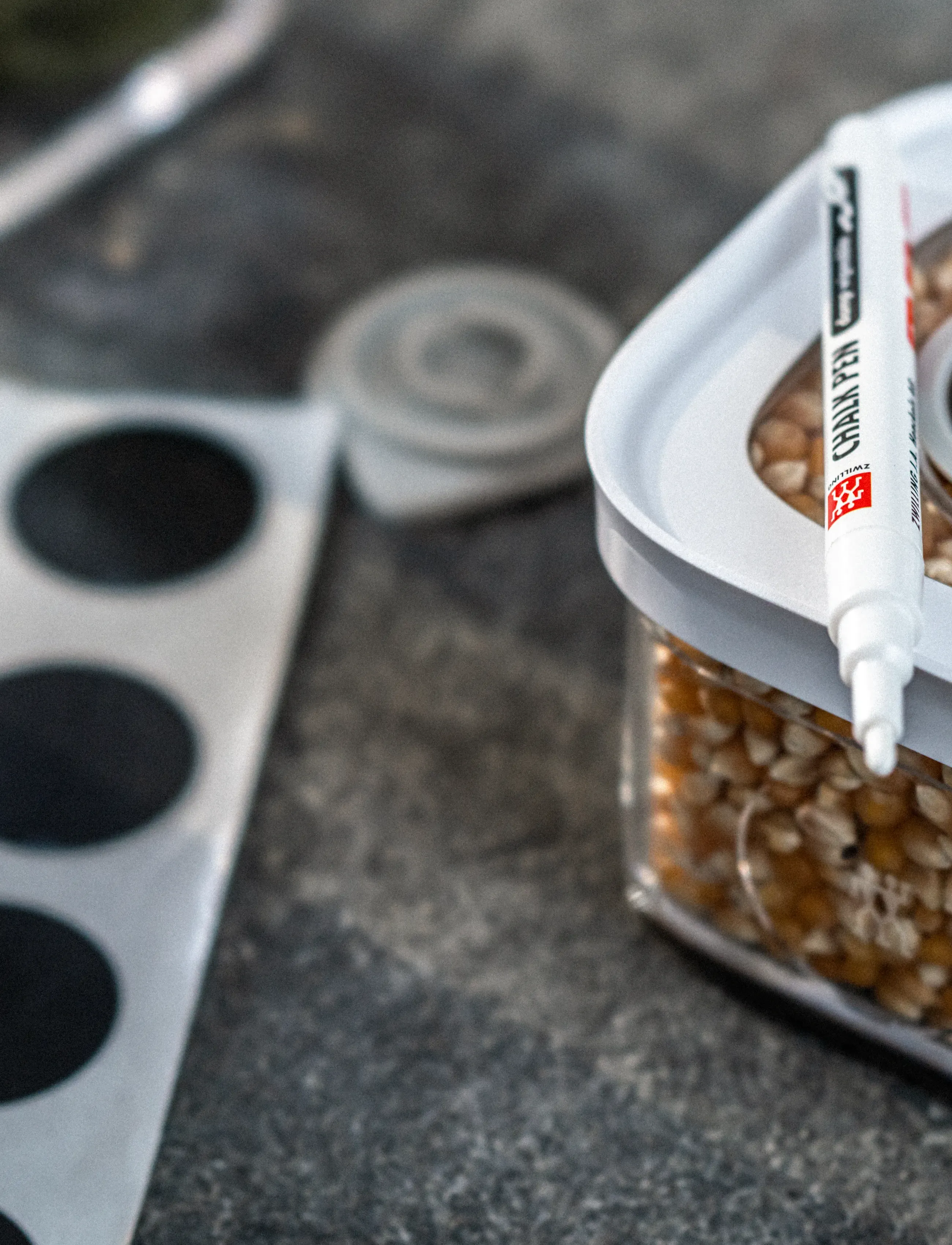 Zwilling - Fresh & Save Cube Set med NFC-etiketter och kritpenna, 11-delar. - ander keukengereedschap - grey - 4