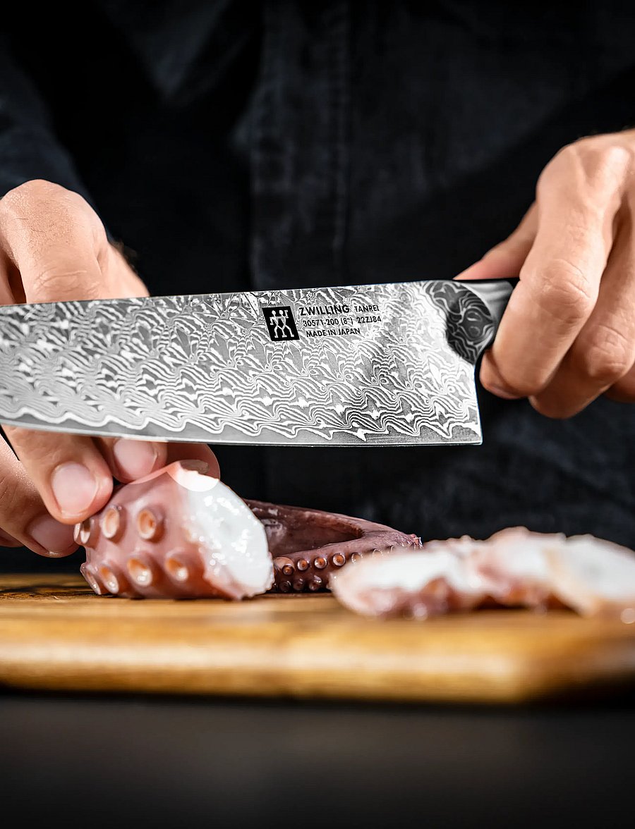 Zwilling - Gyutoh Kockkniv Tanrei 20 cm - Šefo peiliai - grey - 0