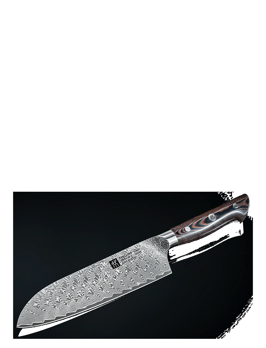 Zwilling - Santuko Japansk kockkniv Tanrei 18 cm - santoku messer - grey - 2