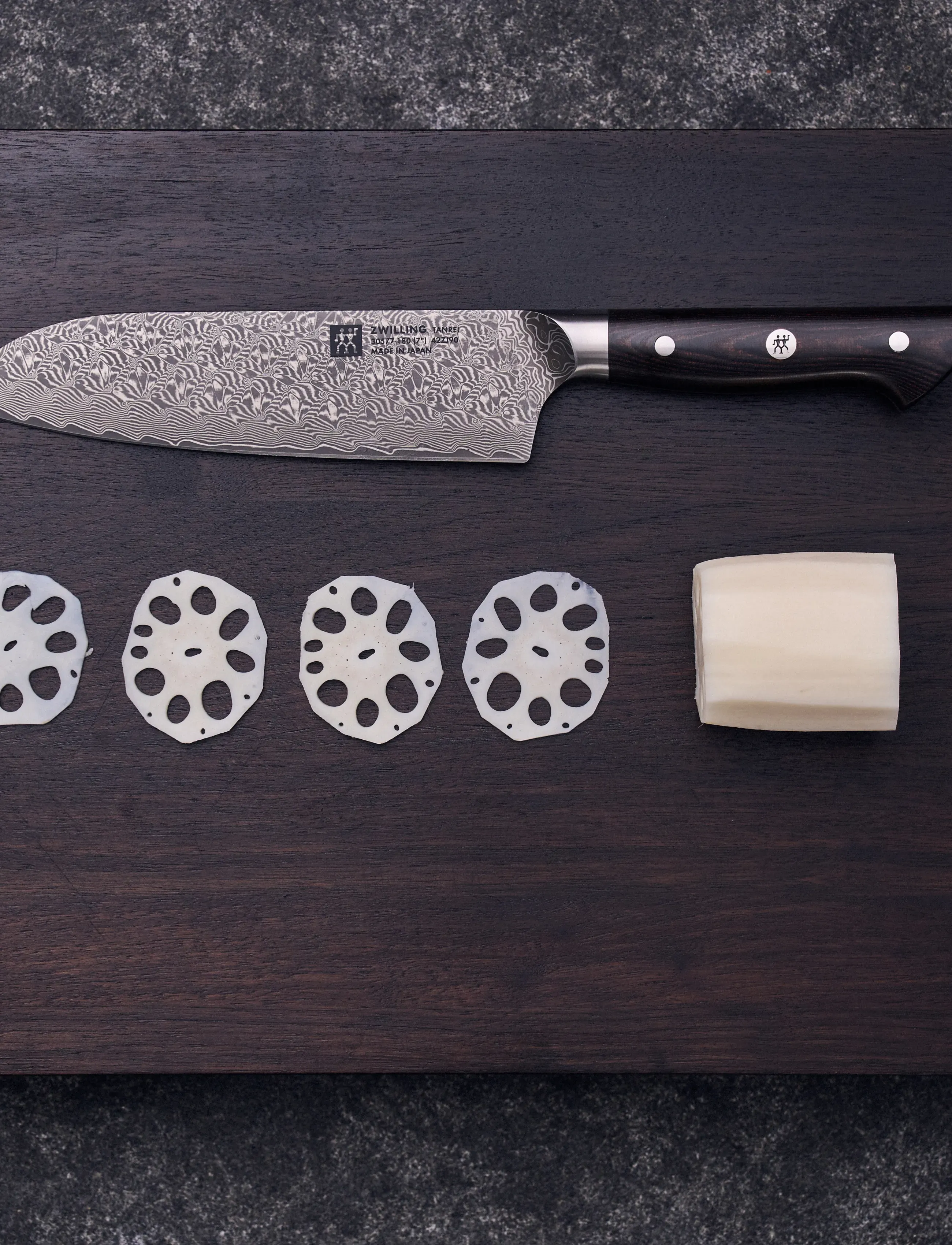 Zwilling - Santuko Japansk kockkniv Tanrei 18 cm - santoku messer - grey - 3