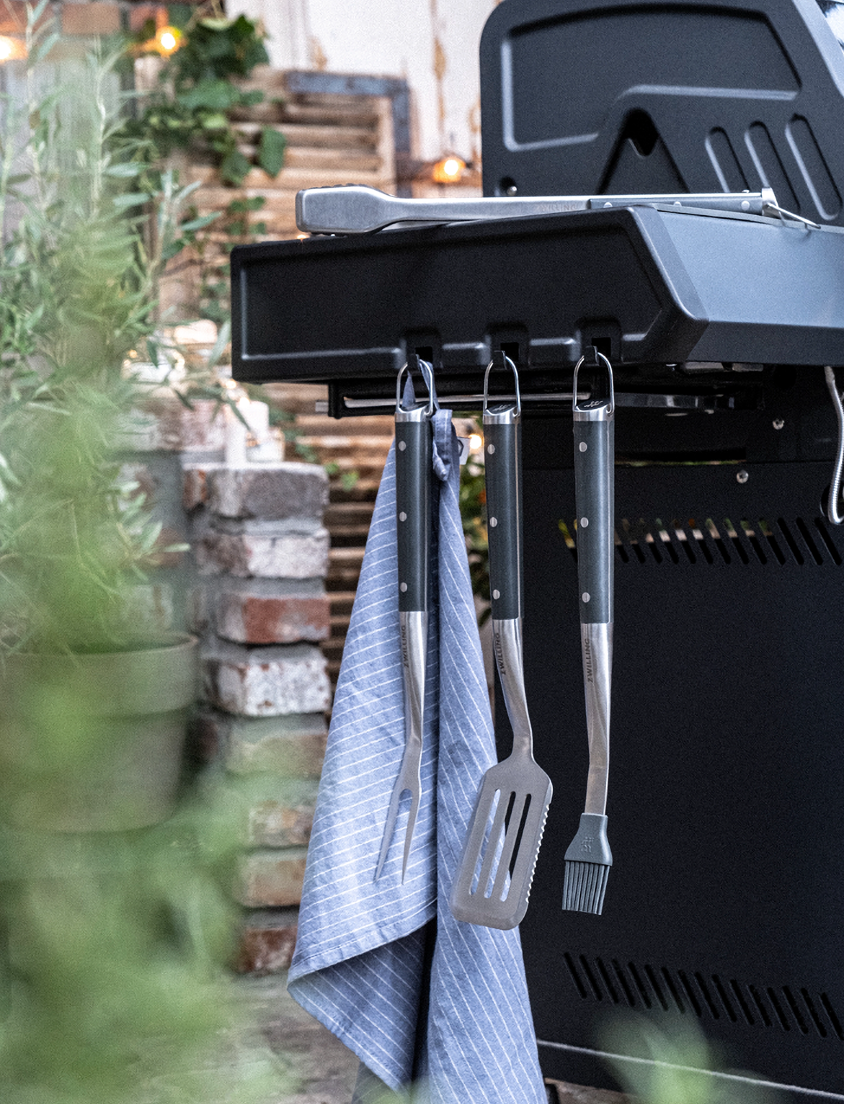 Zwilling Bbq+ Sæt Med Grillredskaber 5 Dele, One Size, Kitchen Tools, Silber - Grill Homeware