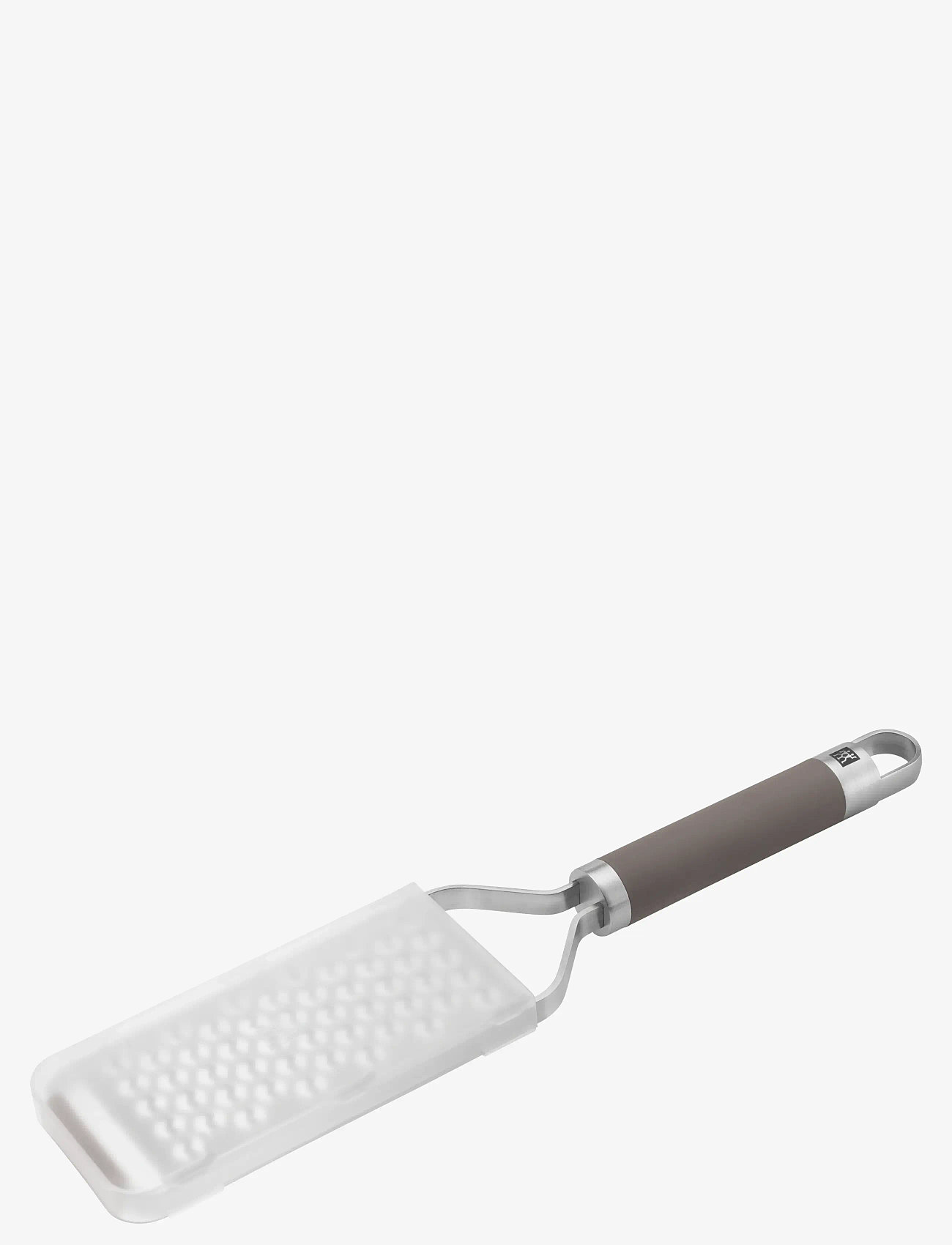 Zwilling - Rivjärn, fint "Z cut" tvåvägs blad i18/10 RF stål. Med non-slip silikon handtag, 34 cm. - graters - silver - 1