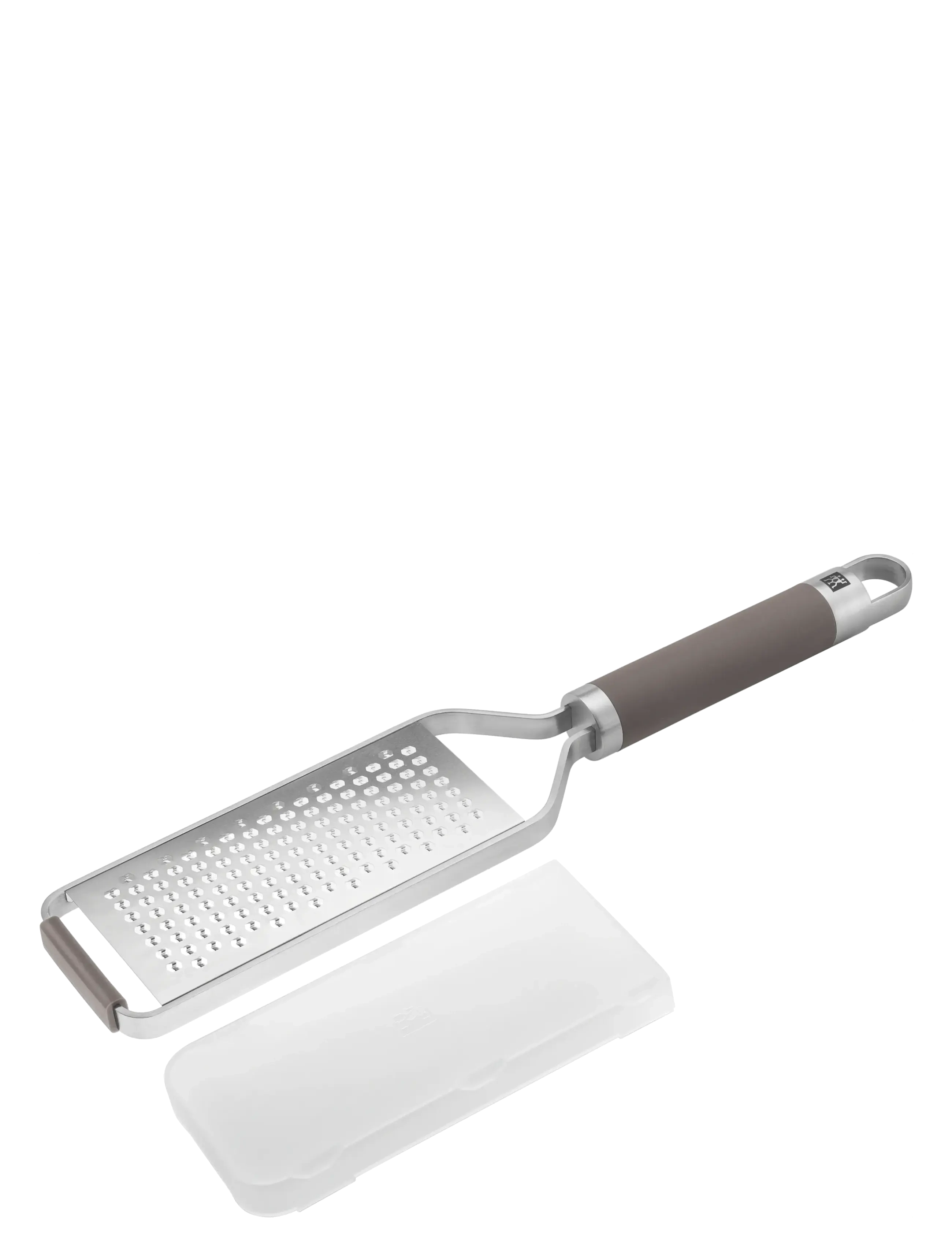 Zwilling - Rivjärn, fint "Z cut" tvåvägs blad i18/10 RF stål. Med non-slip silikon handtag, 34 cm. - tarkos - silver - 2