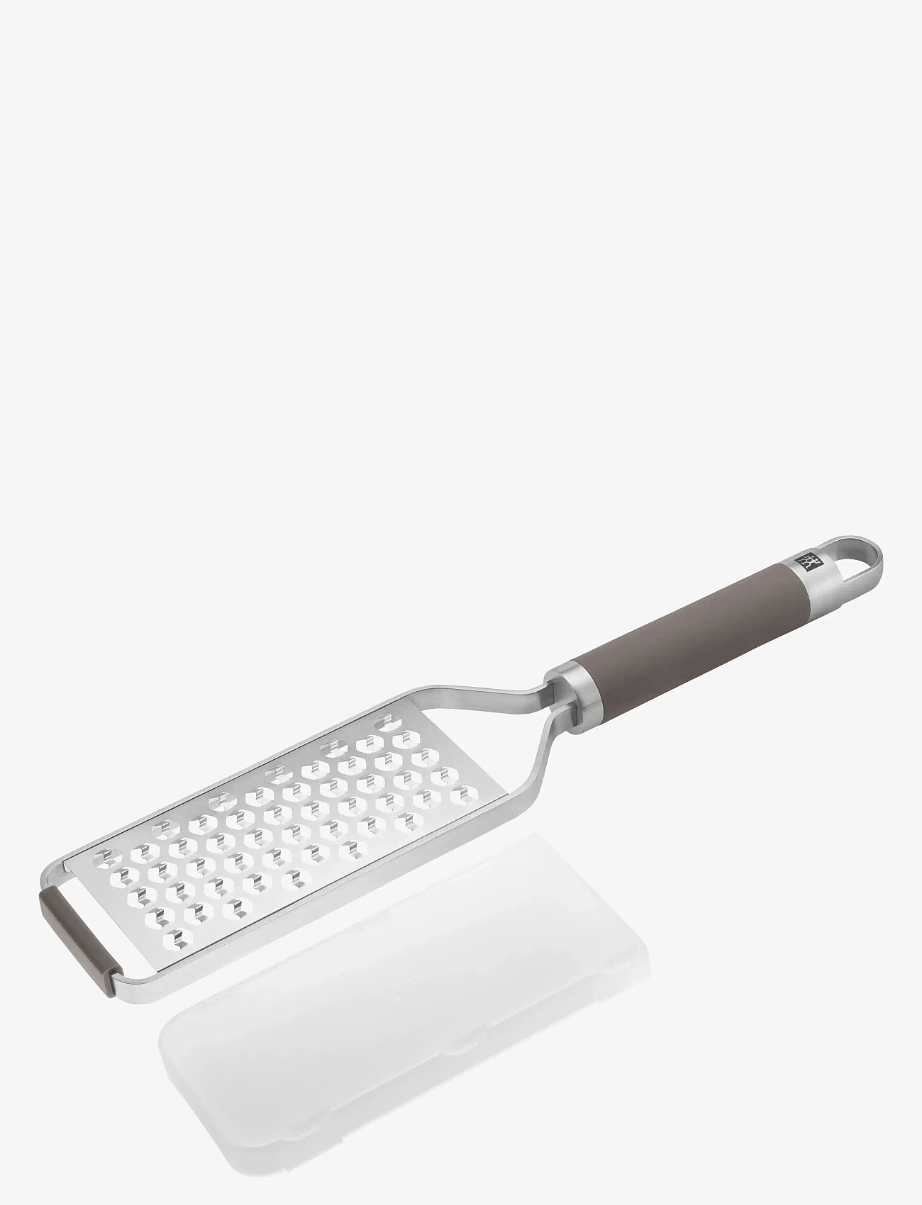 Zwilling - Rivjärn, medium "Z cut" tvåvägs blad i 18/10 RF stål. Med non-slip silikon handtag, 34 cm. - köp efter pris - silver - 1