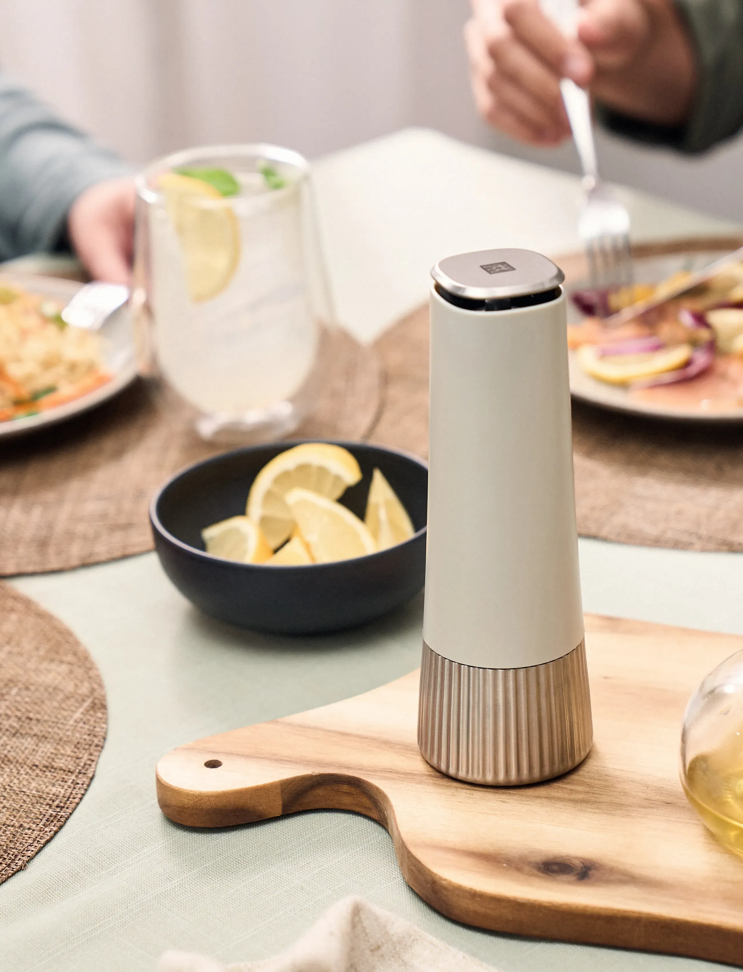 Zwilling Kryddkvarn 19 Cm, Elfenbens-Vit, cm, Grinders, Creme - Salt & Pepper Shakers, Homeware