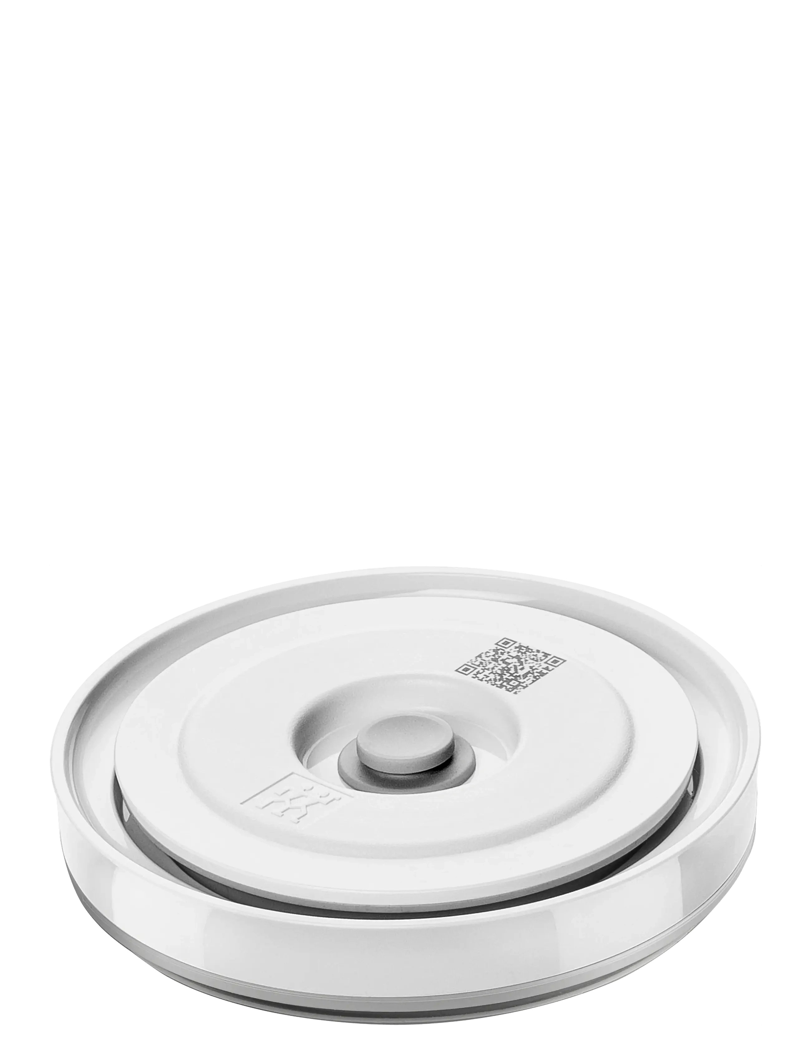 Fresh & Save Vakuumlock till skål S 12 cm, vit - WHITE