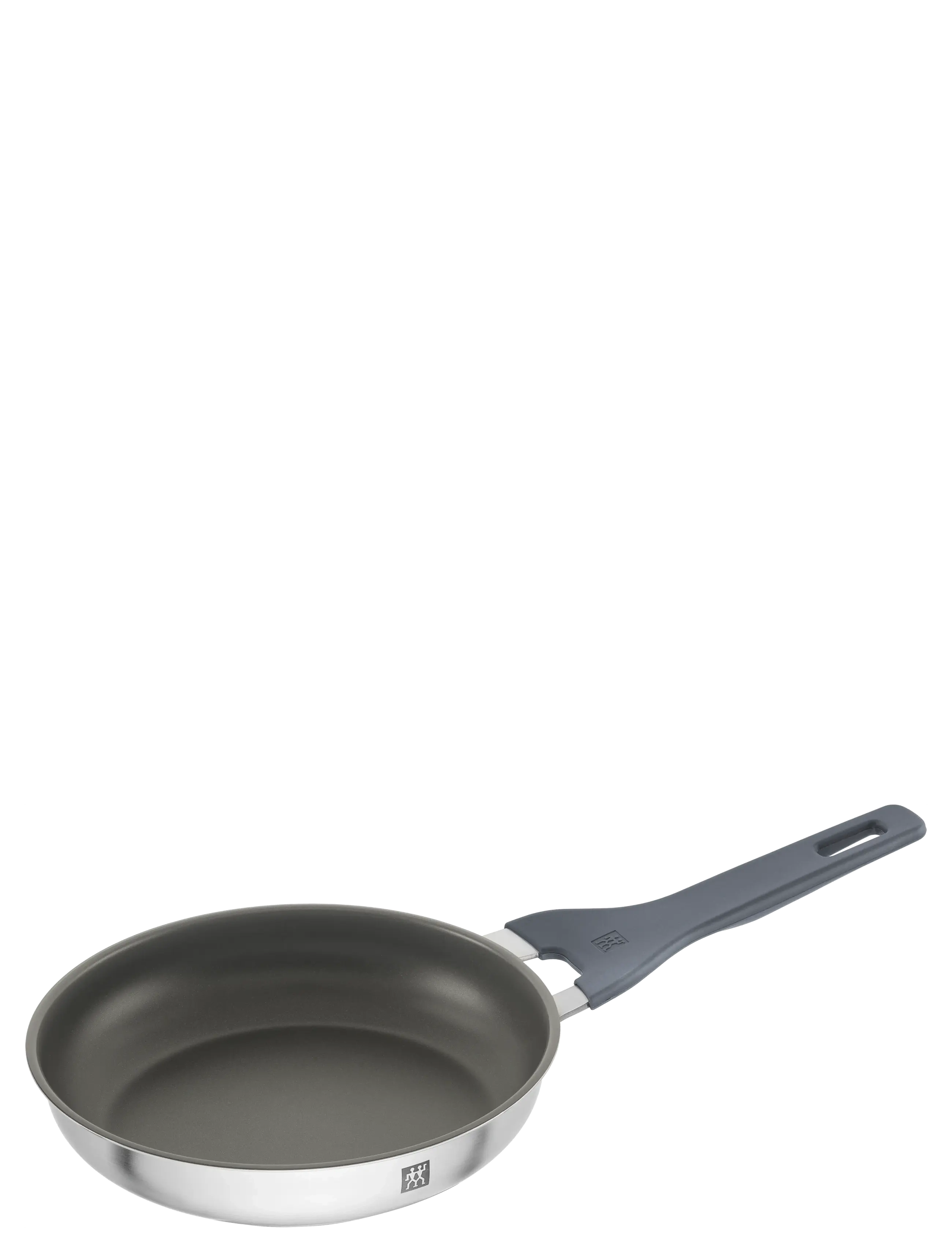 Zwilling Stekpanna Simplify 28 cm, 18/10 rostfritt stål med keramisk beläggning - Stegepander & Støbejernspander - SILVER / grey