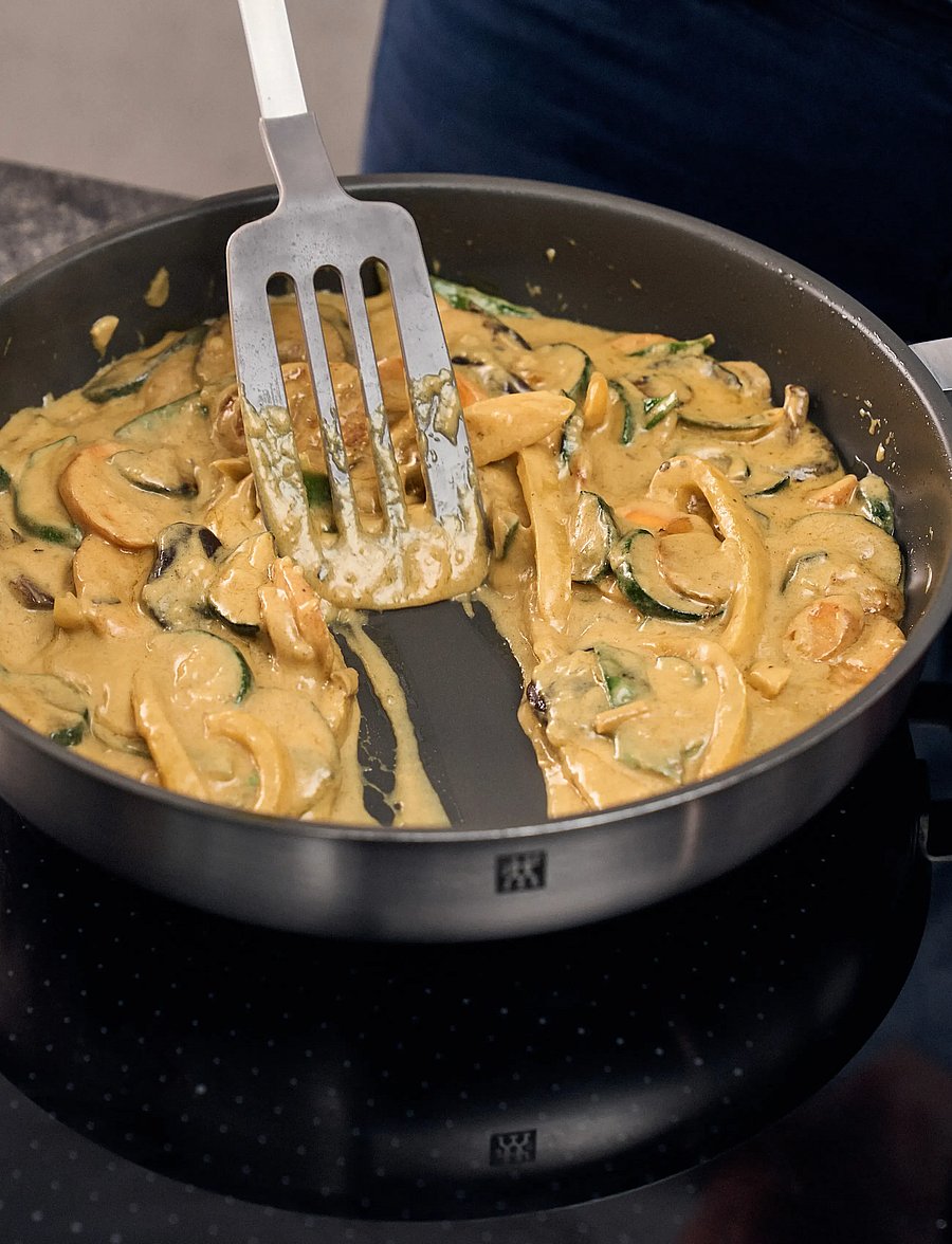 Zwilling - Stekpanna Simplify 20 cm, 18/10 rostfritt stål med keramisk beläggning - troškintuvės ir gilios keptuvės - silver - 5