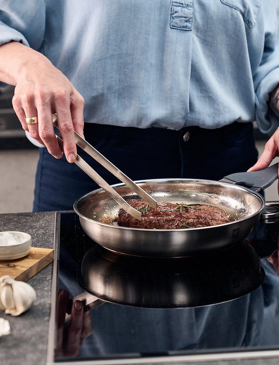 Zwilling - Stekpanna Simplify 28 cm 18/10 rostfritt stål - troškintuvės ir gilios keptuvės - silver - 0