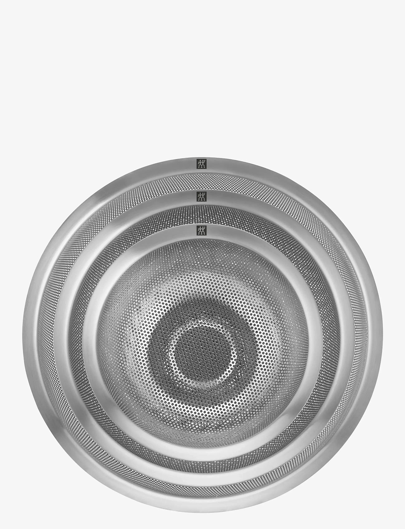 Zwilling - Durkslag/sil/ångkok set 3 st. S 16 cm + M 20 cm +  L 24 cm. 18/10 rostfritt stål. - köp efter pris - grey - 1
