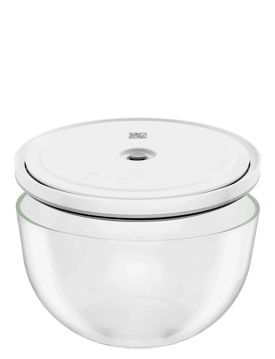 Zwilling - Fresh & Save Vakuumskål glas L 26 cm, 4 L - säilituspurgid - clear - 2