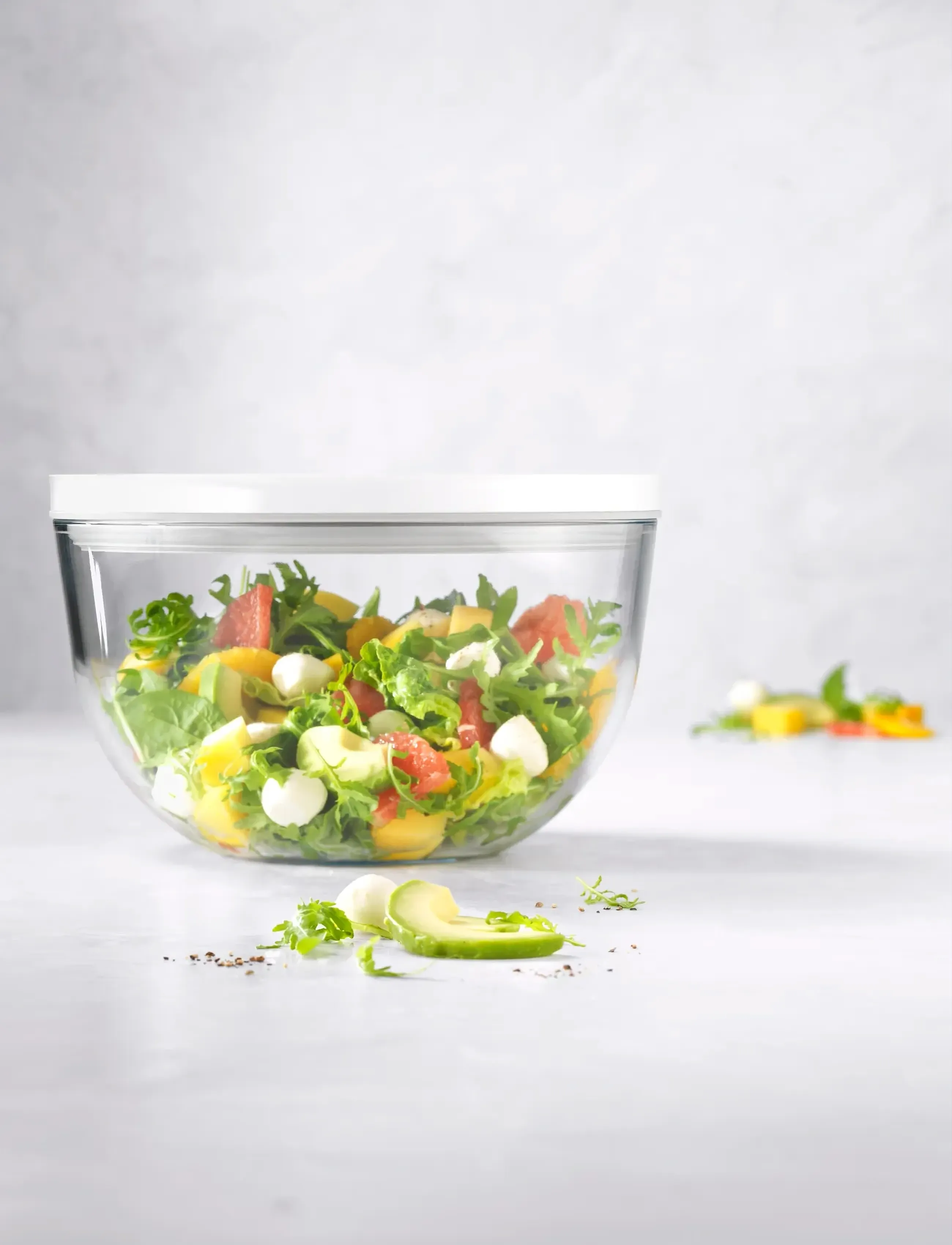 Zwilling - Fresh & Save Vakuumskål glas L 26 cm, 4 L - stiklainiai - clear - 4