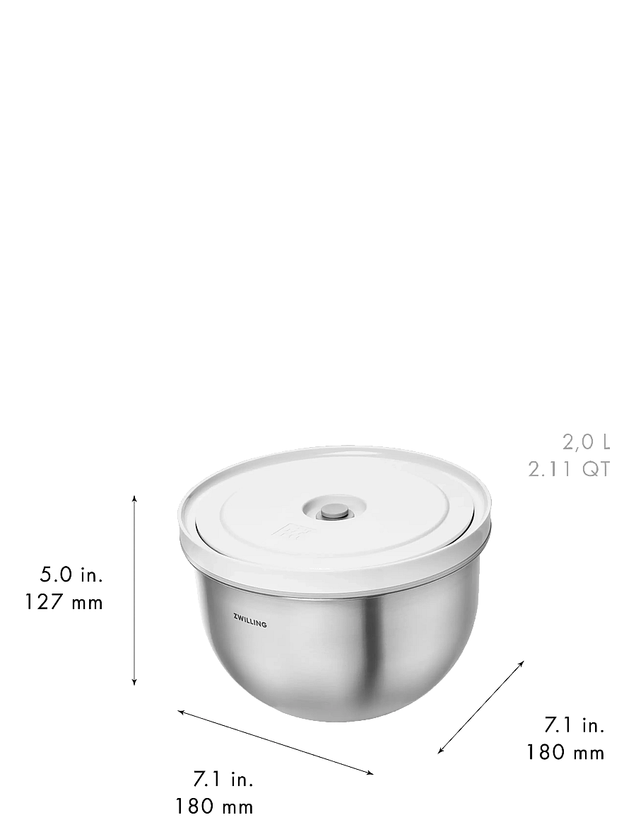 Zwilling - Fresh & Save Bowls, Vacuum bowl-M - vakuumverpacker - grey - 5