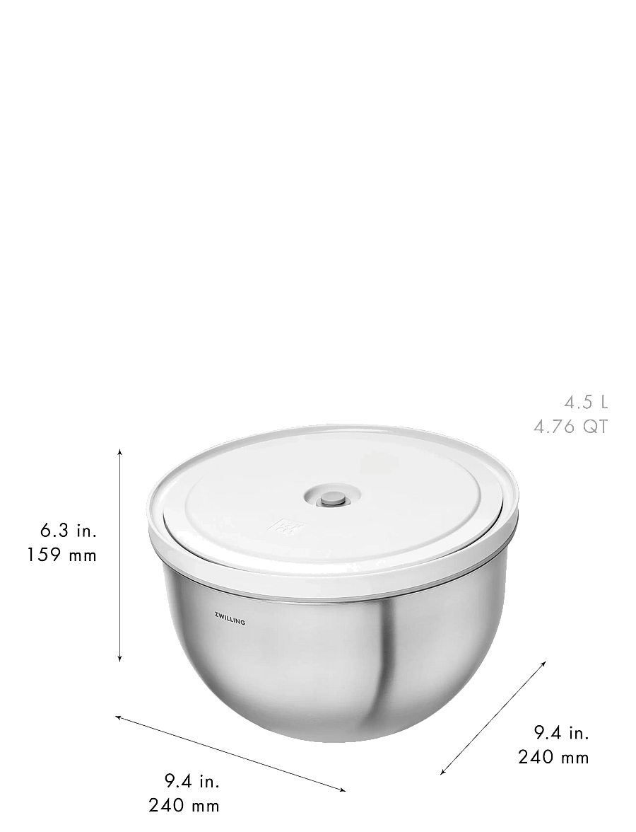 Zwilling - Fresh & Save Bowls, Vacuum bowl-L - lebensmittellagerung - grey - 5