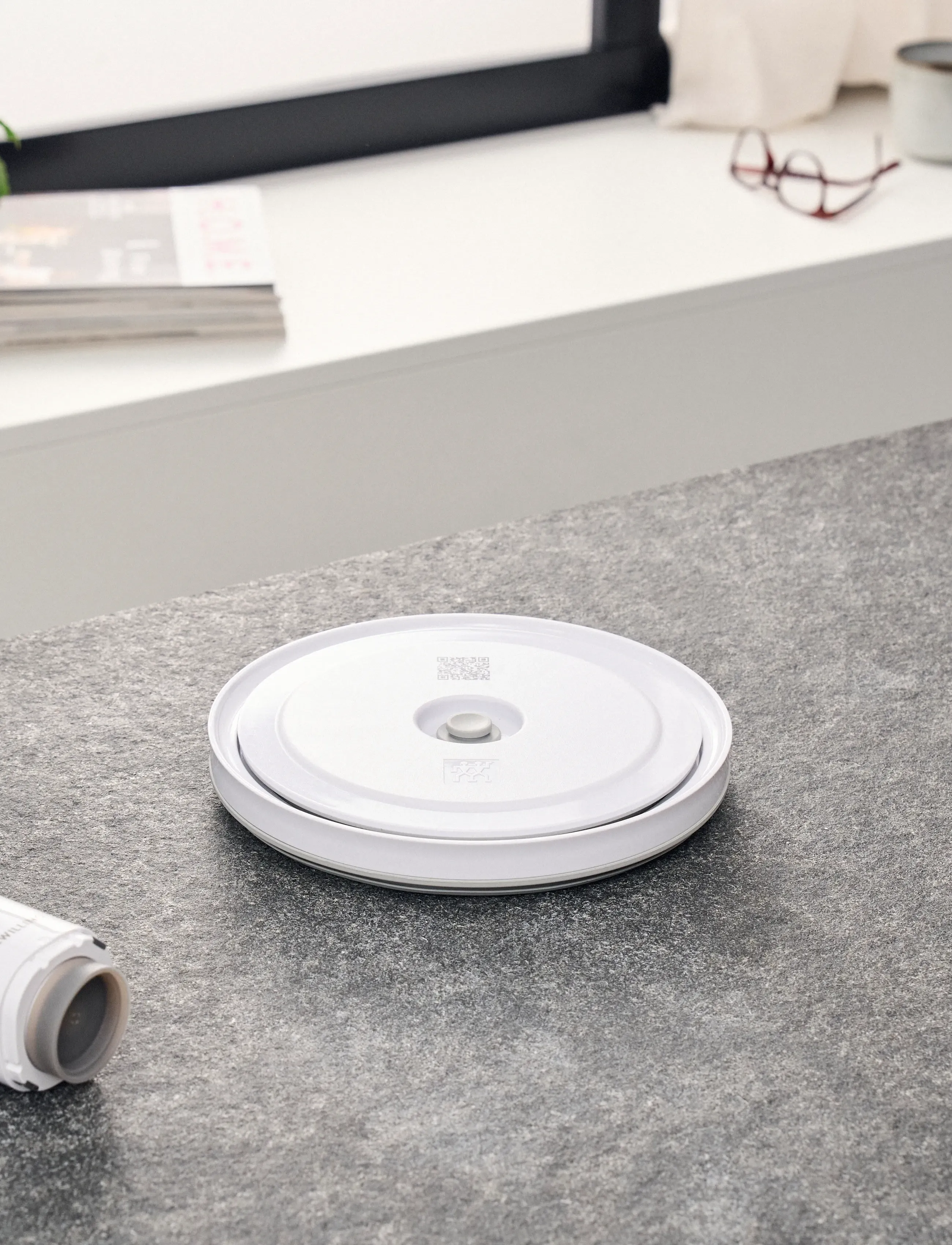 Zwilling Fresh & Save Vakuumlock Till Skål M 18 Cm, Vit, One Size, Kitchen Storage, Weiß - Boxes Containers, Homeware