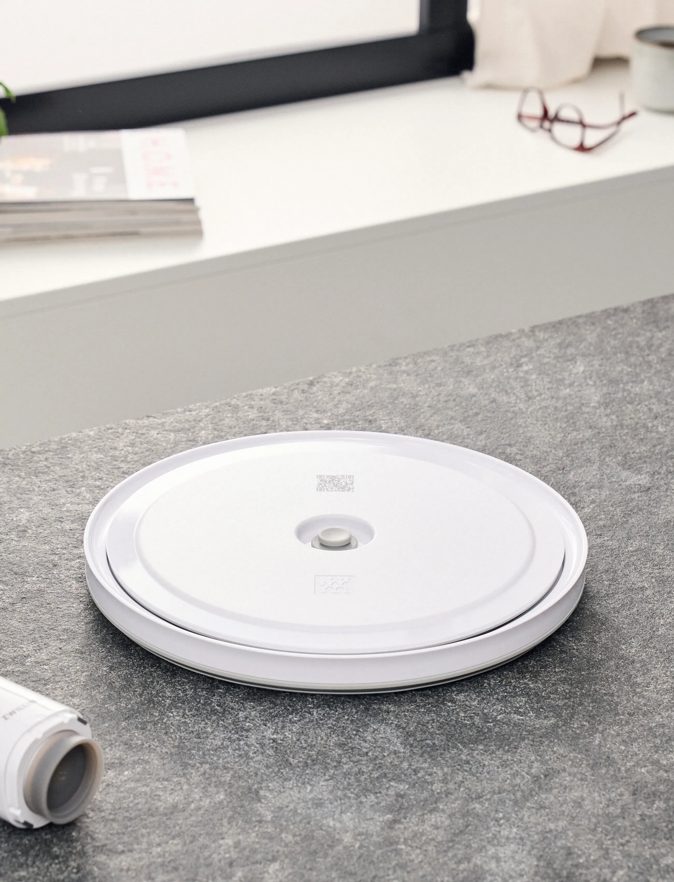 Zwilling Fresh & Save Vakuumlock Till Skål L 24 Cm, Vit, One Size, Kitchen Storage, Weiß - Boxes Containers, Homeware