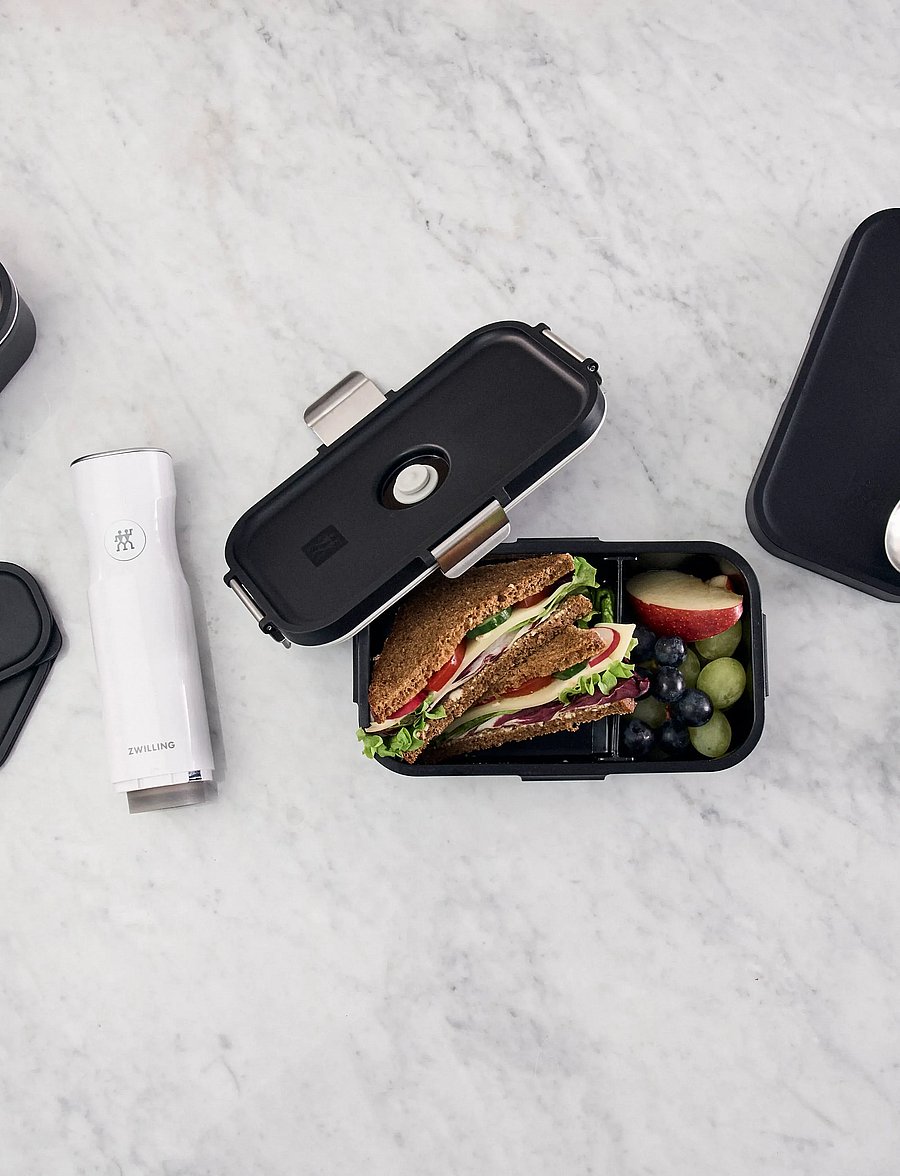 Zwilling - Bento Vacuum Lunch Box set - vaakumpakendajad - black - 3