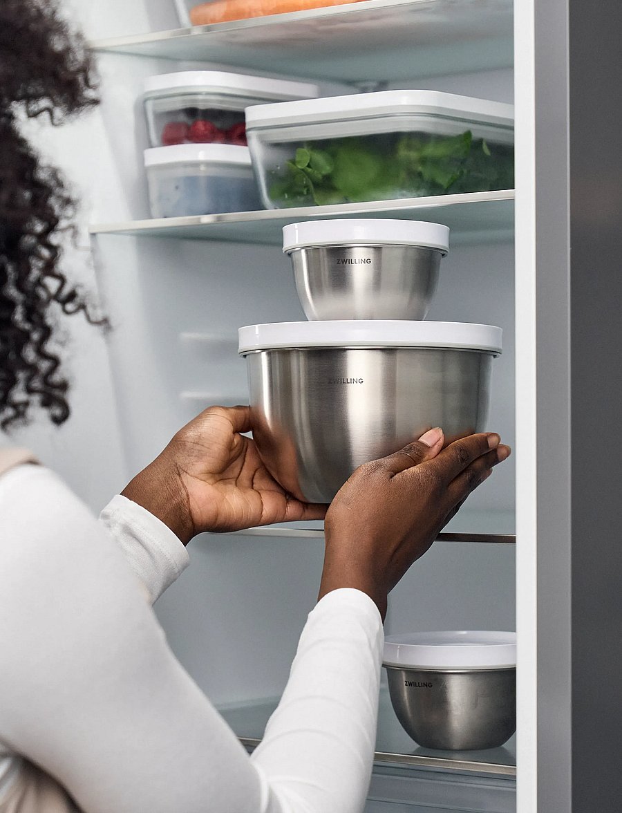 Zwilling - Fresh & Save Bowl, Vacuum bowl set S/M/L / 6-pieces - vakuumverpacker - grey - 5