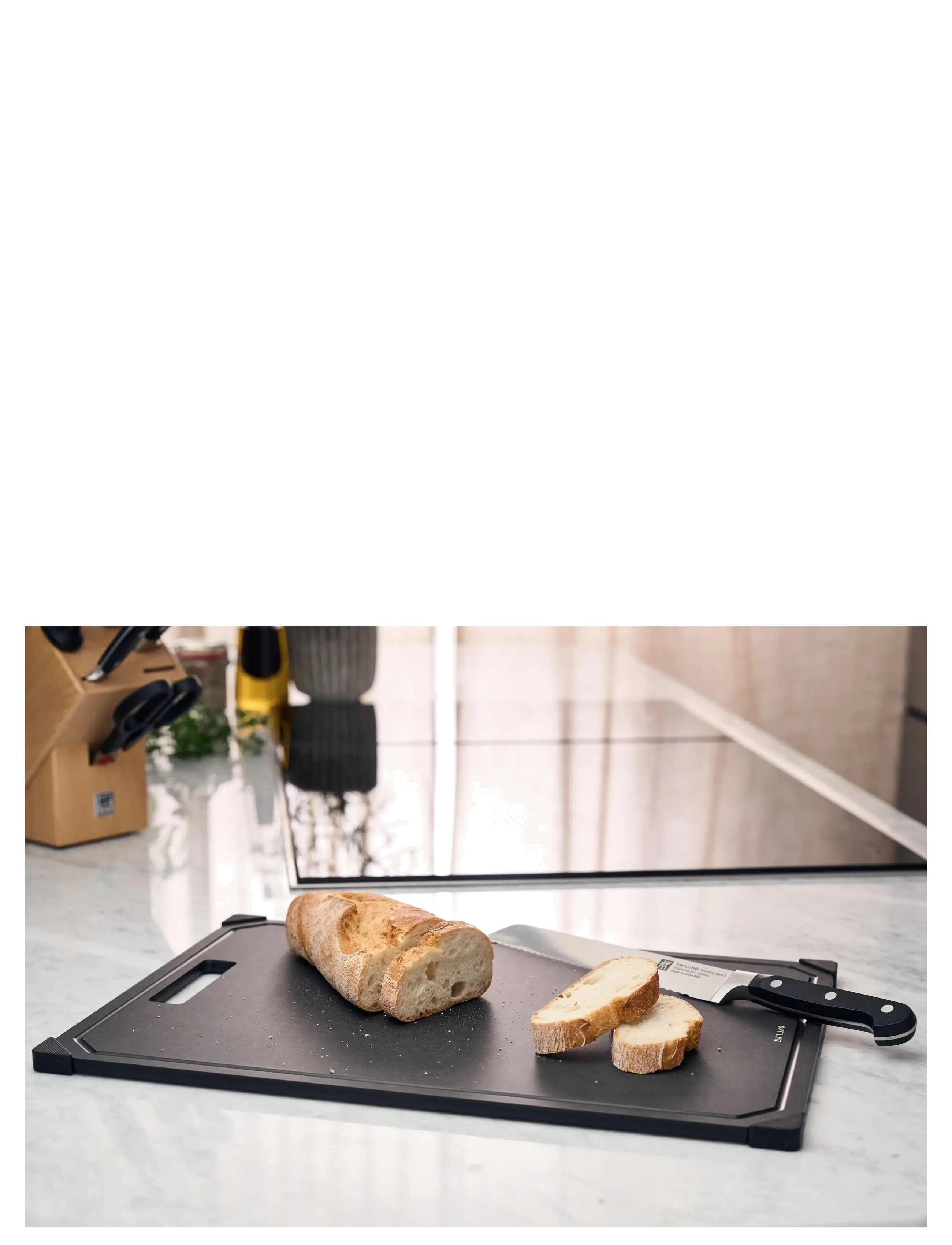 Zwilling - Skärbräda svart - M - 37 x 25x 0,8 cm. Tillverkad av träfiber - skærebrætter - black - 2