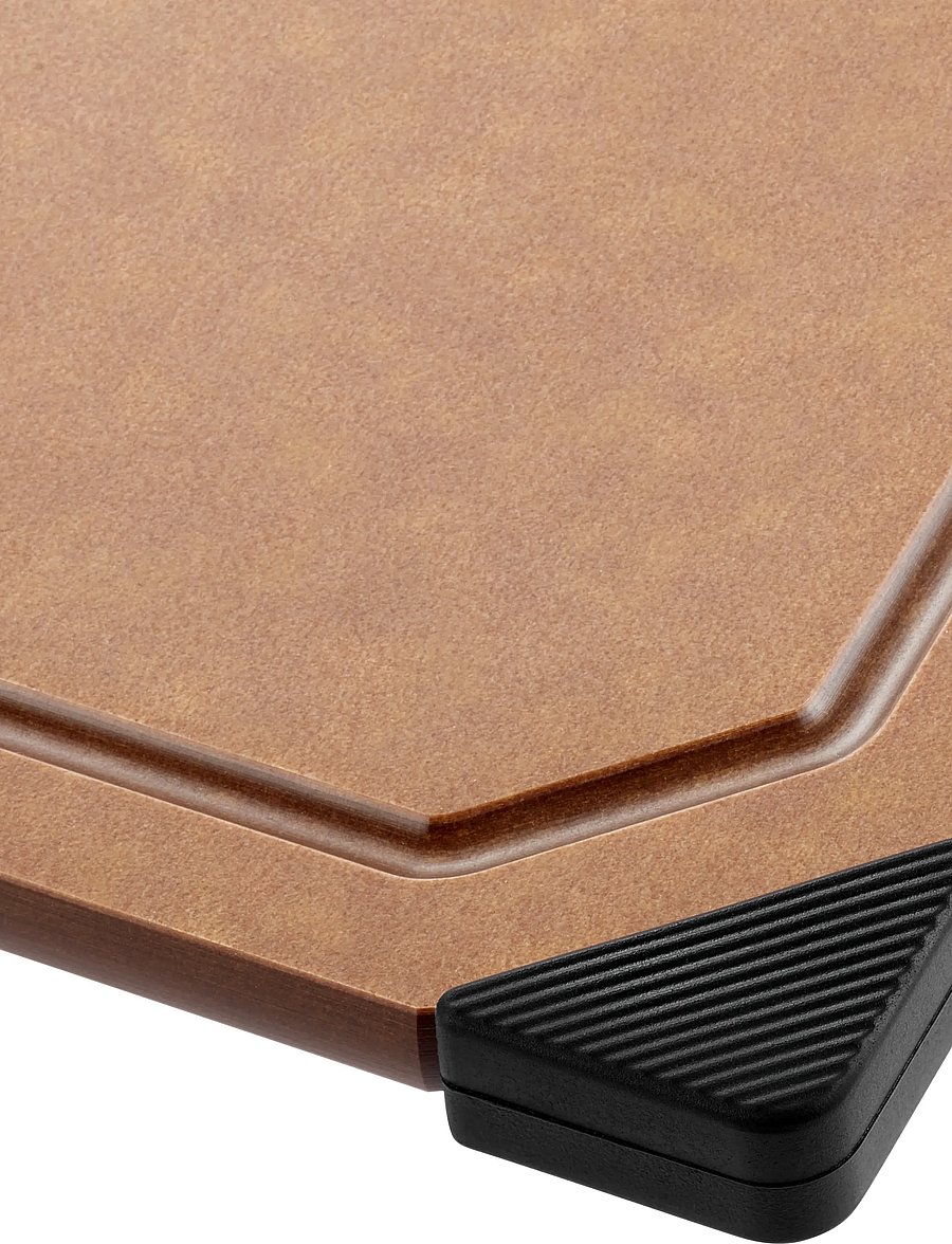 Zwilling - Skärbräda brun - M - 37 x 25 x 0,8 cm. Tillverkad av träfiber - lõikelauad - natural - 4