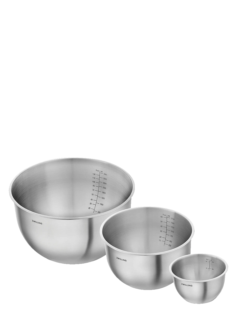 Zwilling - Fresh & Save Bowl set S/M/L, 3-pieces - rührschüsseln - grey - 1