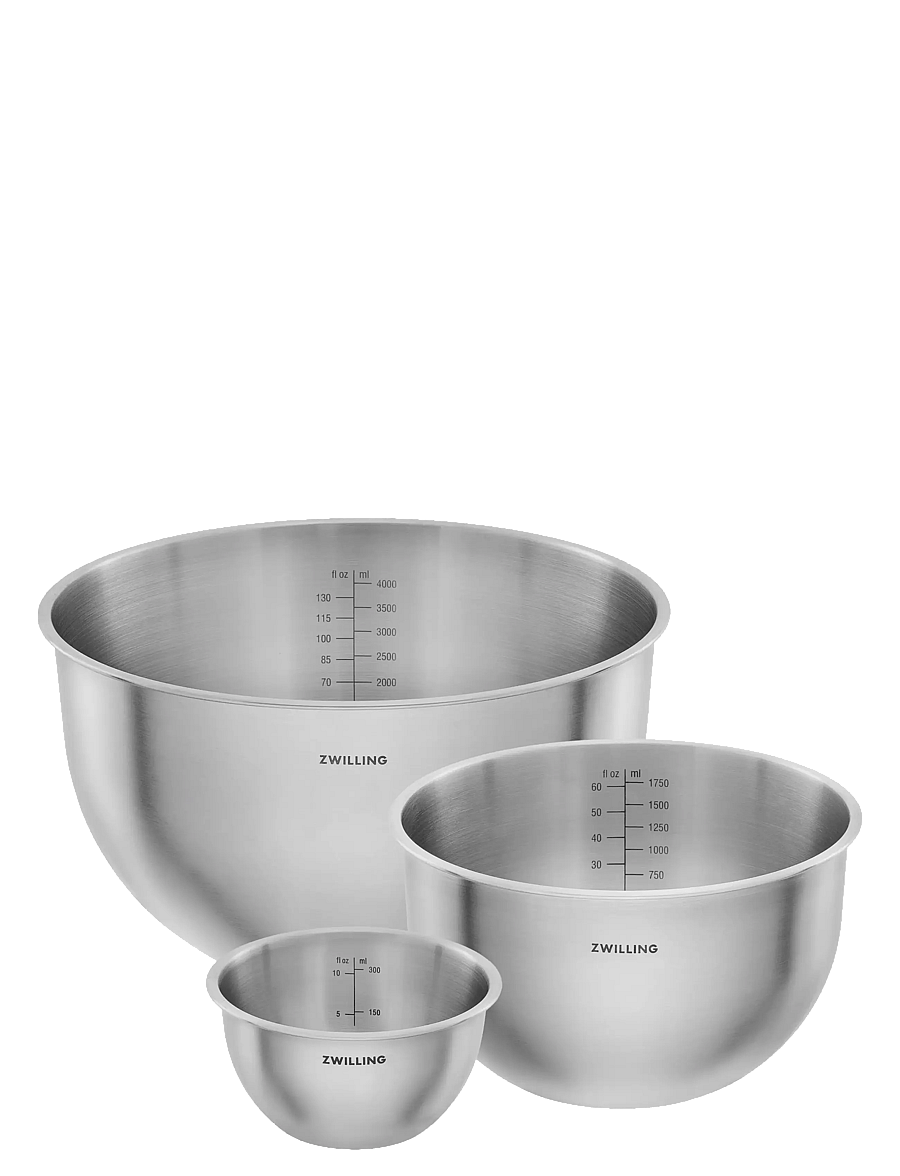Zwilling - Fresh & Save Bowl set S/M/L, 3-pieces - rührschüsseln - grey - 2