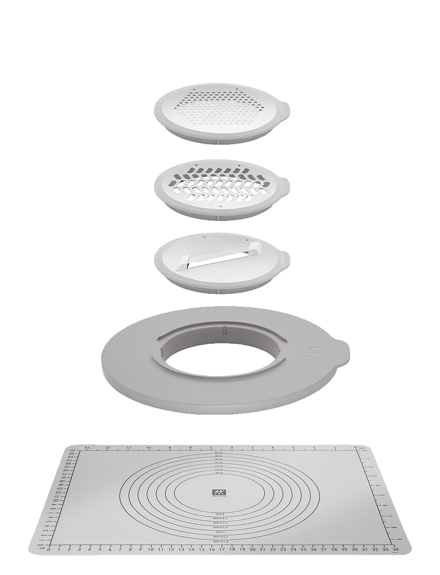 Zwilling - Fresh & Save Accessory set S/M/L, 5-pieces - andere küchenutensilien - grey - 2