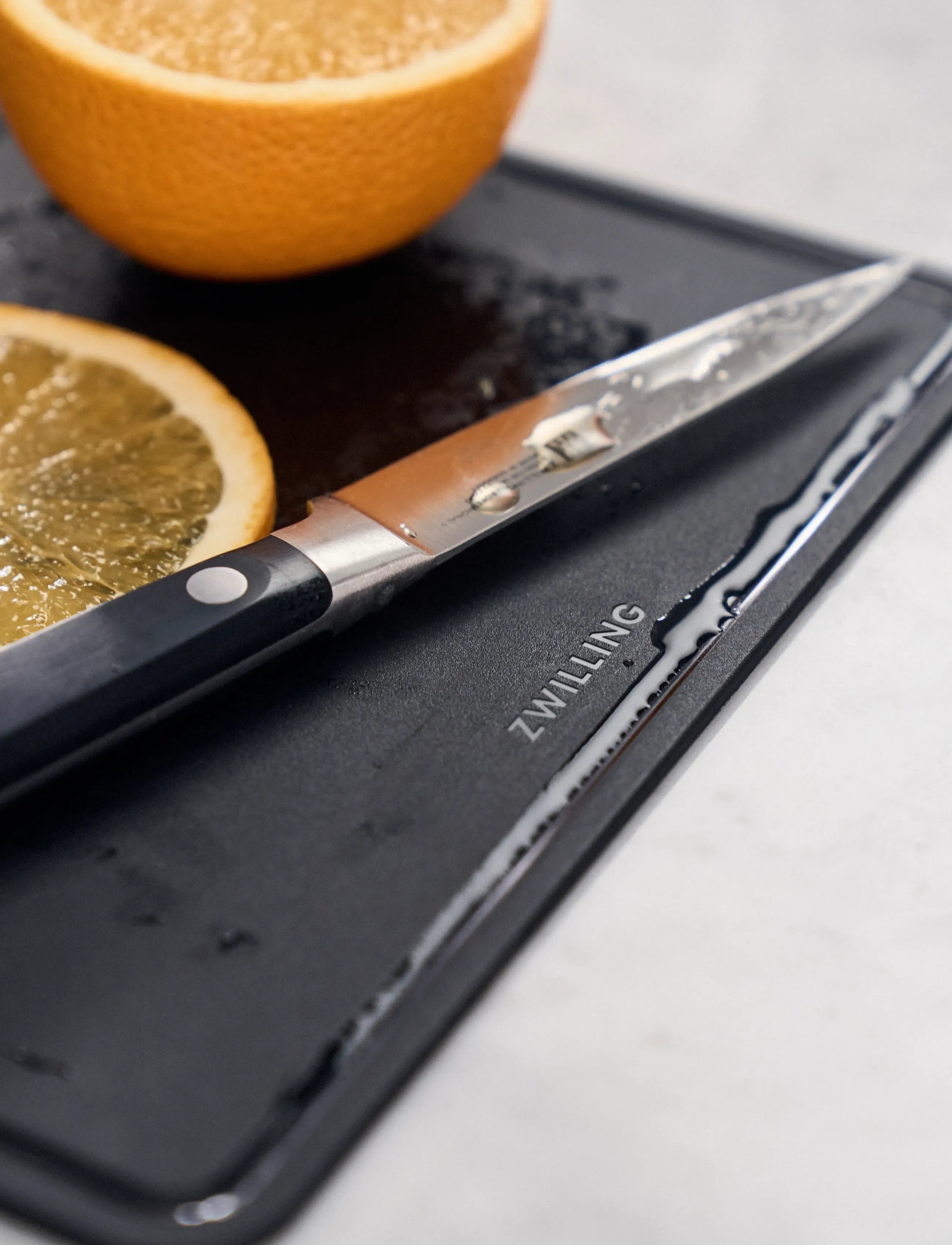 Zwilling Skärbräda Svart 35 X 25 Cm, 35X cm, Kitchen Tools, Grau - Cutting Boards, Homeware