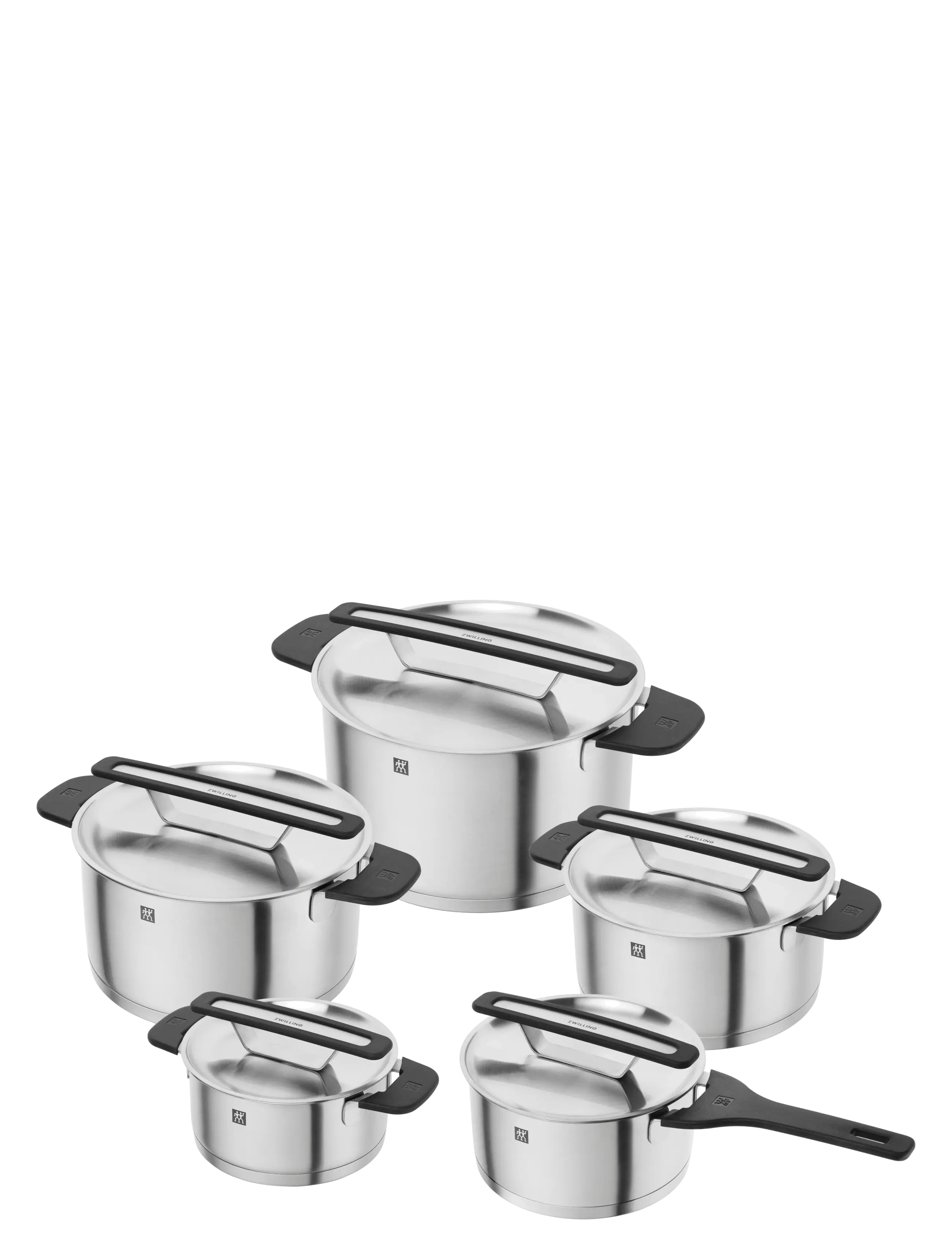 Zwilling Pot set, More, 5-pieces - Zwilling - SILVER / silver